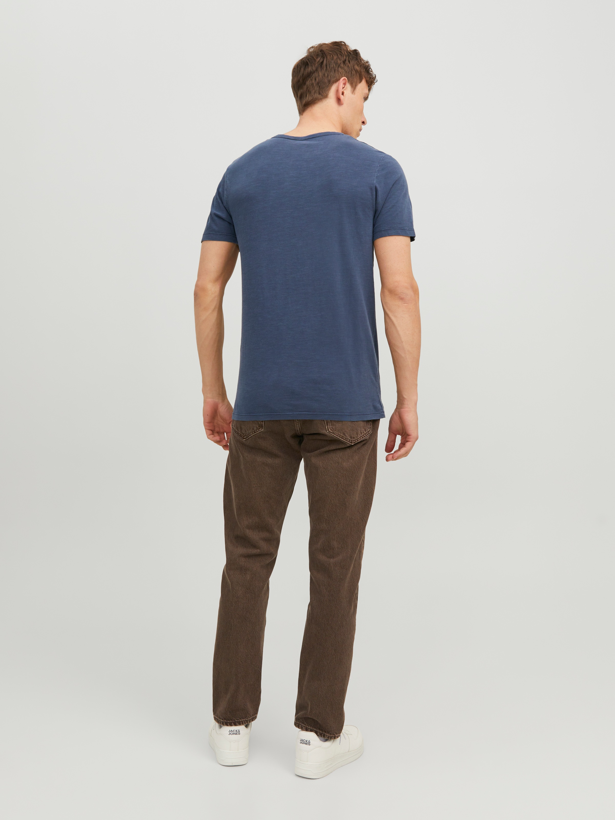 Jack & Jones T-Shirt »SPLIT NECK TEE«