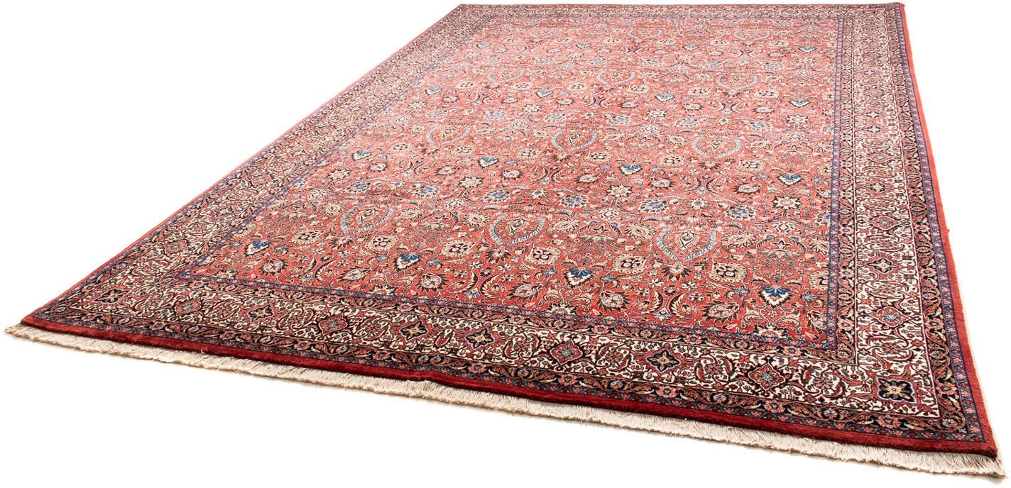 Image of morgenland Orientteppich »Perser - Bidjar - 360 x 255 cm - rot«, rechteckig, 15 mm Höhe, Wohnzimmer, Handgeknüpft, Einzelstück mit Zertifikat bei Ackermann Versand Schweiz