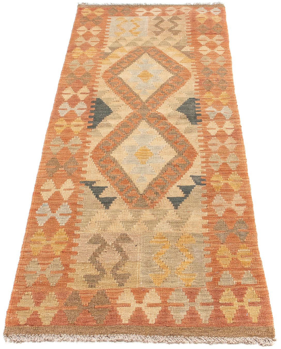 Image of morgenland Läufer »Kelim Maimene Durchgemustert 202 x 62 cm«, rechteckig, 0,5 mm Höhe, Wendeteppich bei Ackermann Versand Schweiz