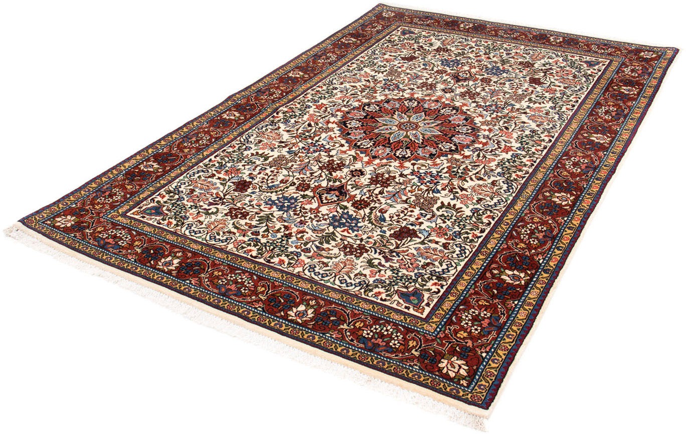 Image of morgenland Orientteppich »Perser - Bidjar - 220 x 139 cm - beige«, rechteckig, 15 mm Höhe, Wohnzimmer, Handgeknüpft, Einzelstück mit Zertifikat bei Ackermann Versand Schweiz