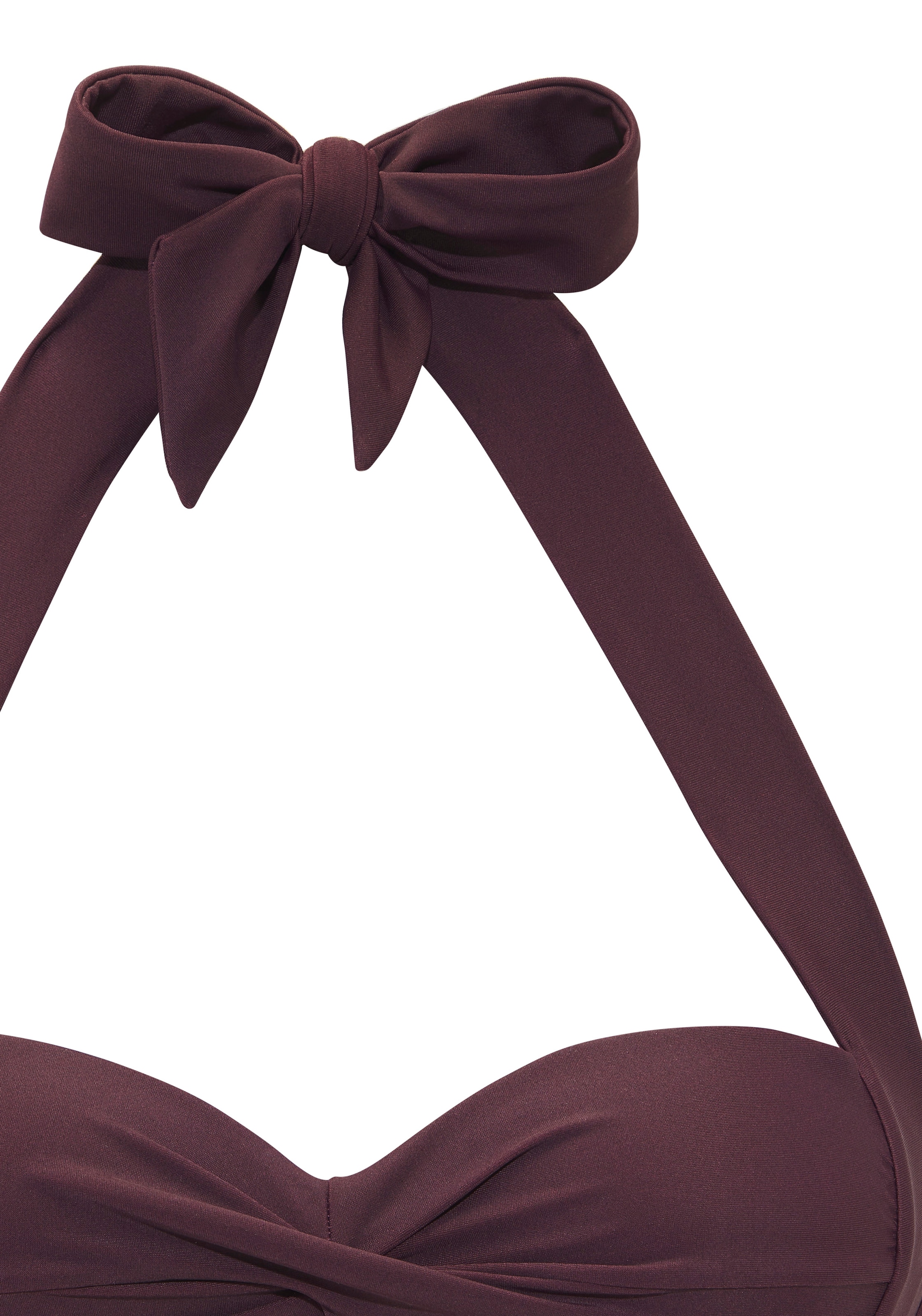 LASCANA Top bikini bandeau à armatures »Lolo« in getwisteter Optik