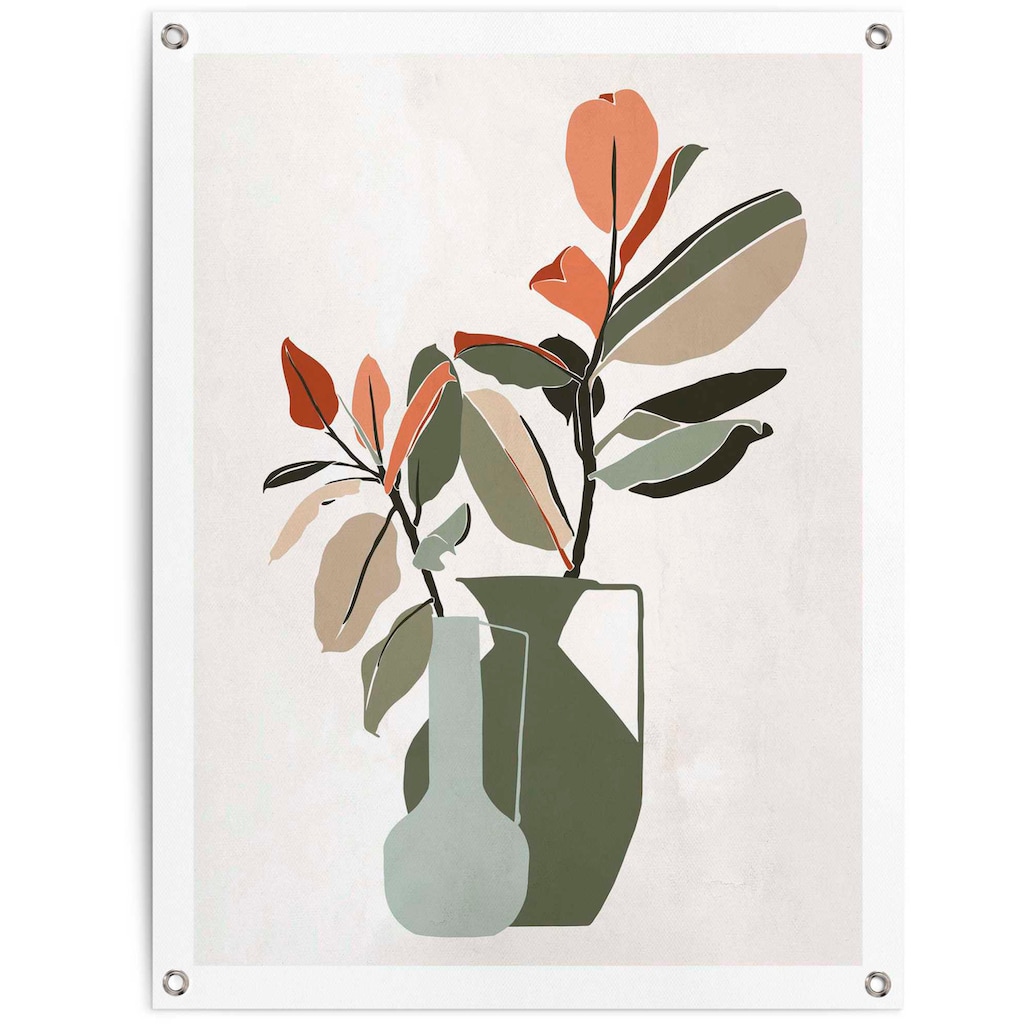 Reinders! Poster »Vase mit Blumen«