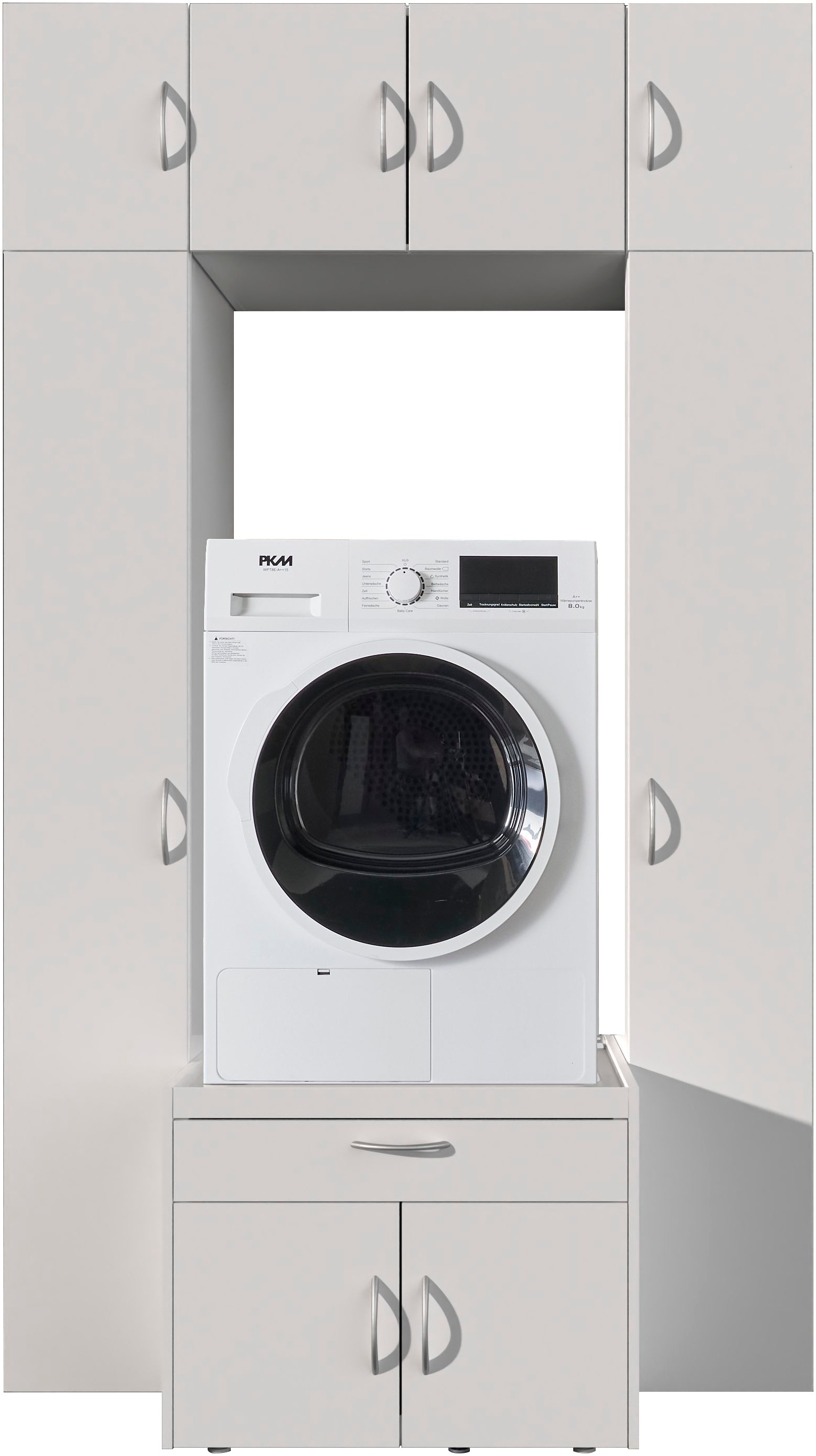 Image of Wimex Mehrzweckschrank "Multiraumkonzept, praktische Waschmaschinenlösung, Breite: 130cm" erhältlich in den Farben grafit oder weiss