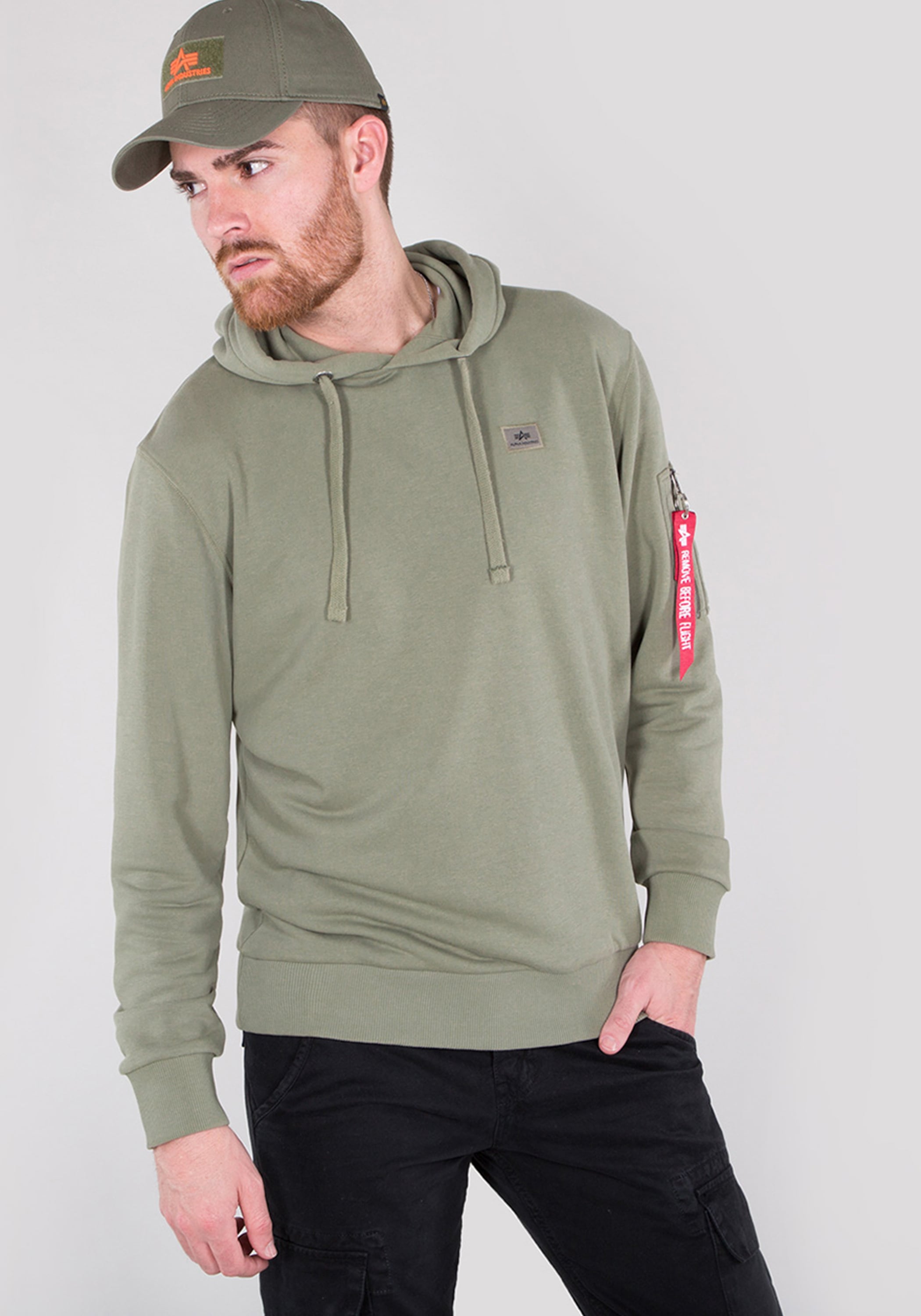 Image of Alpha Industries Hoodie "X-Fit Hoodie"