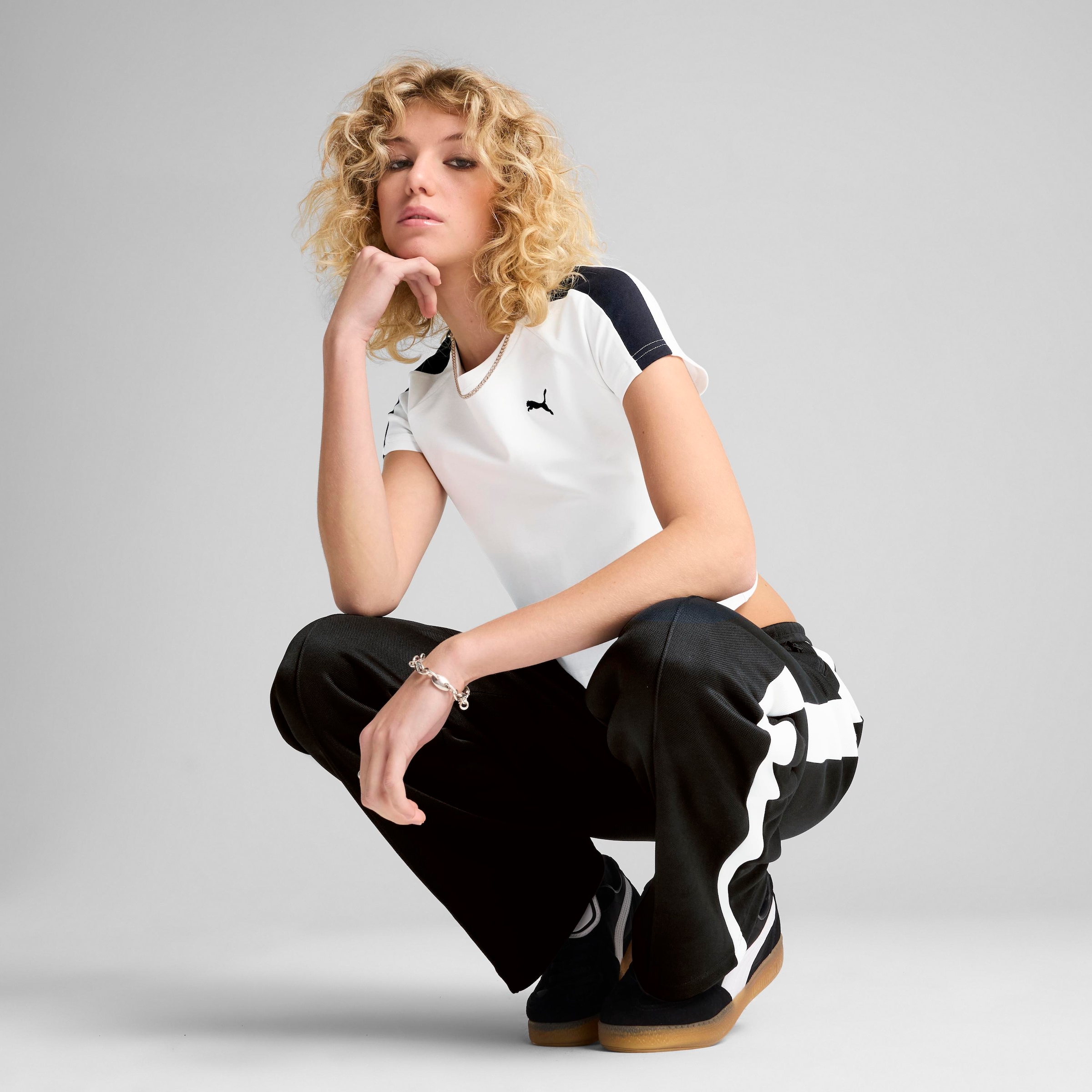PUMA T-Shirt »T7 BABY TEE«