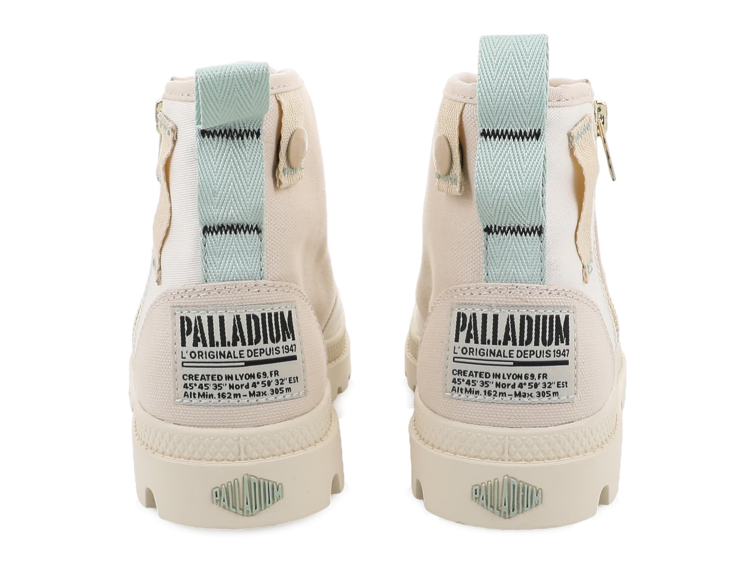 Palladium Bottines à lacets »PAMPA DETROIT ZIP SU«  Bottes à lacets, bottines à lacets en toile avec fermeture éclair