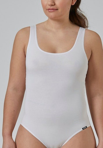 Image of Skiny Body "Body Collection" bequem, weich, schlicht, ohne Ärmel, Baumwollmix