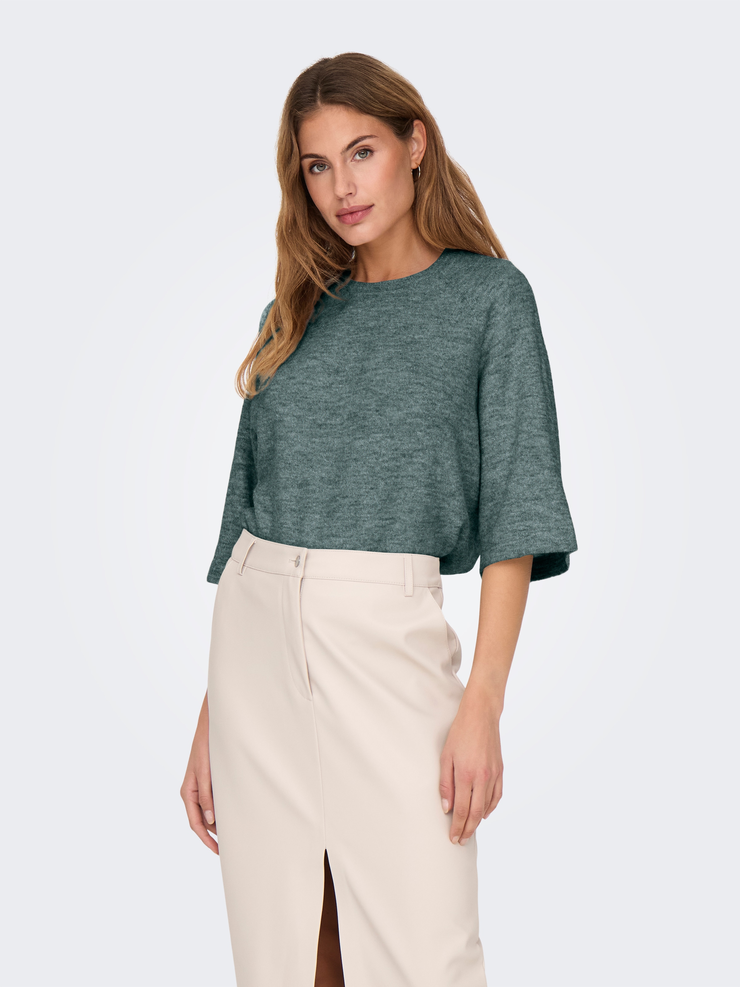 ONLY Strickpullover »ONLSIMONI 3/4 PULLOVER KNT NOOS«