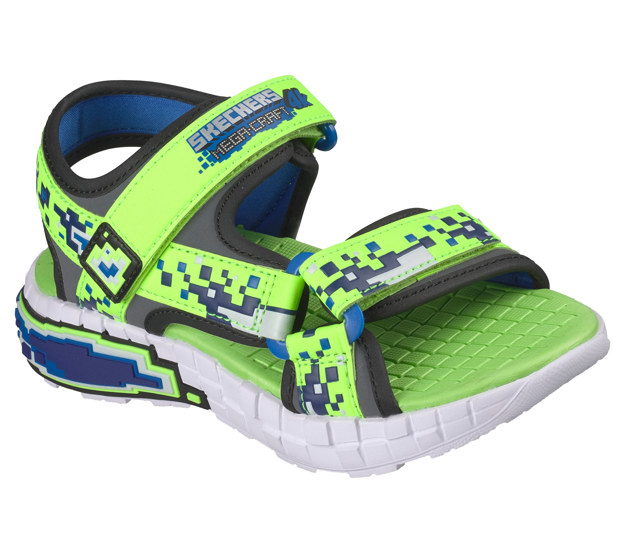 Skechers Sandale »MEGA-SPLASH 4K«  Sandale Mega Craft avec fermeture scratch, gabarit de taille à télécharger