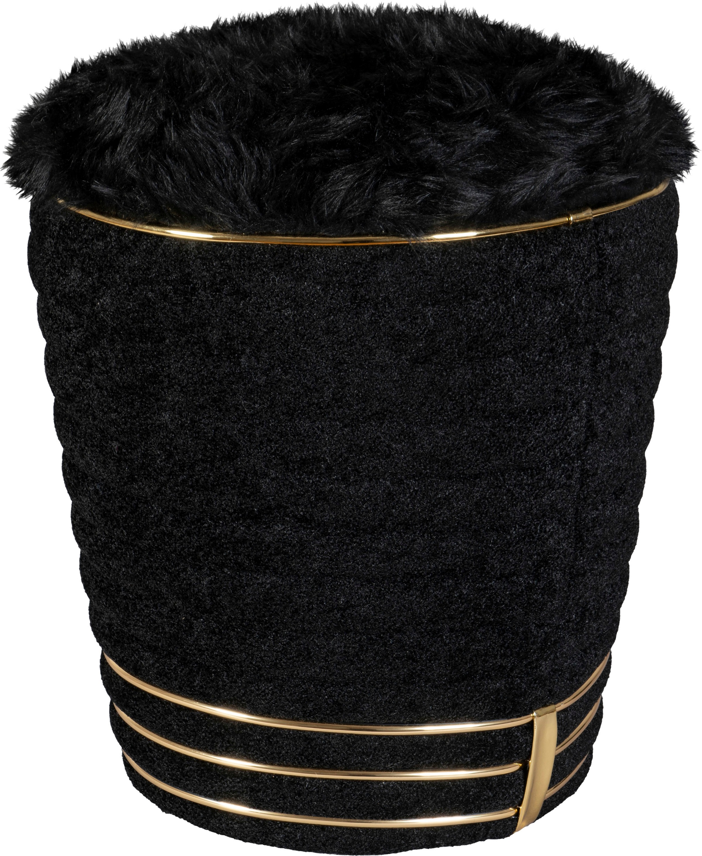Kayoom Sitzhocker »Hocker Doric, trendiger Look, ästhetische Farbgebung, schöne Steppung«, (1 St.), komfortabel, hochqualitativ, pflegeleicht, hochwertige Materialien