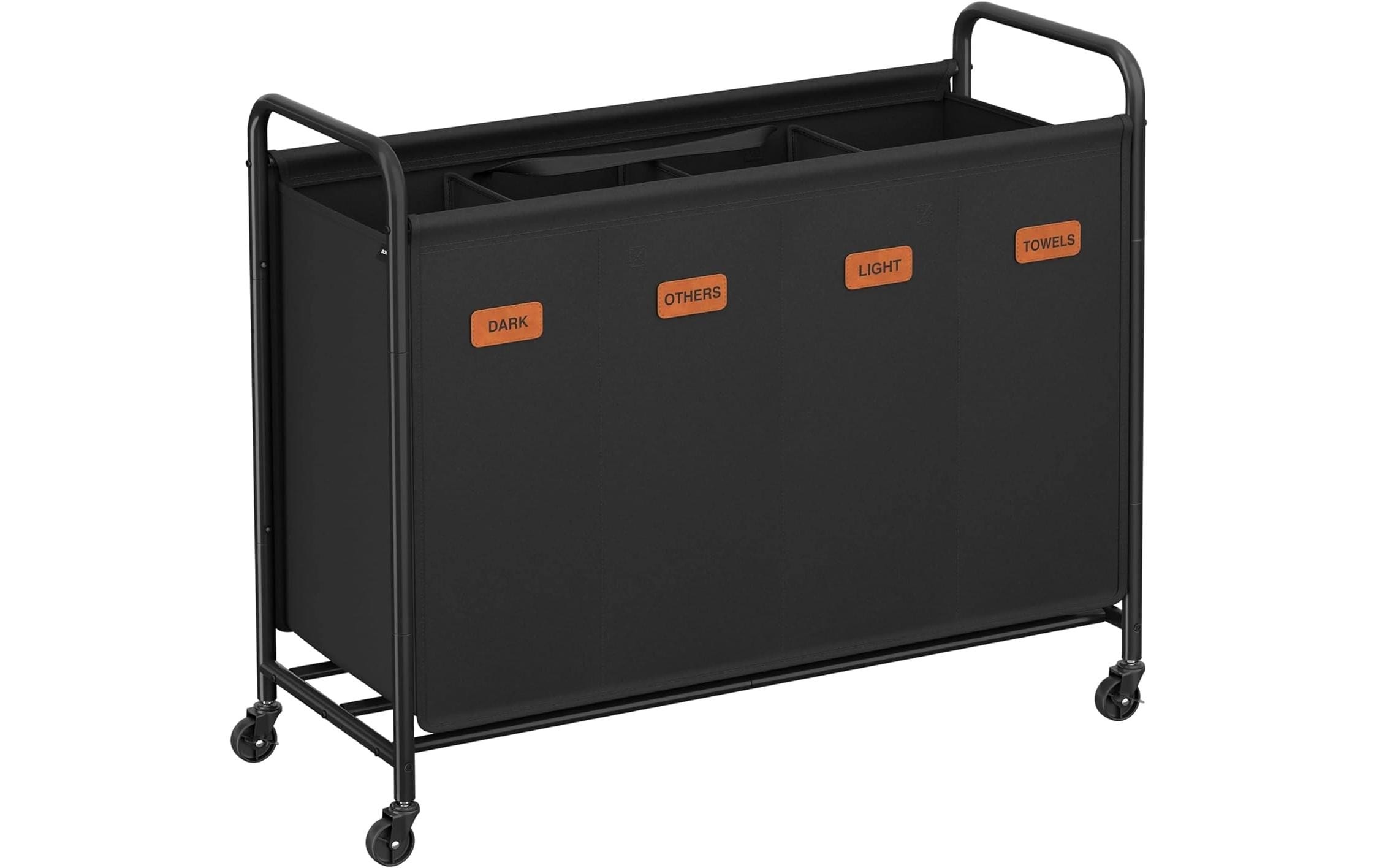 Image of SONGMICS Wäschekorb "mit Rädern 200 l"