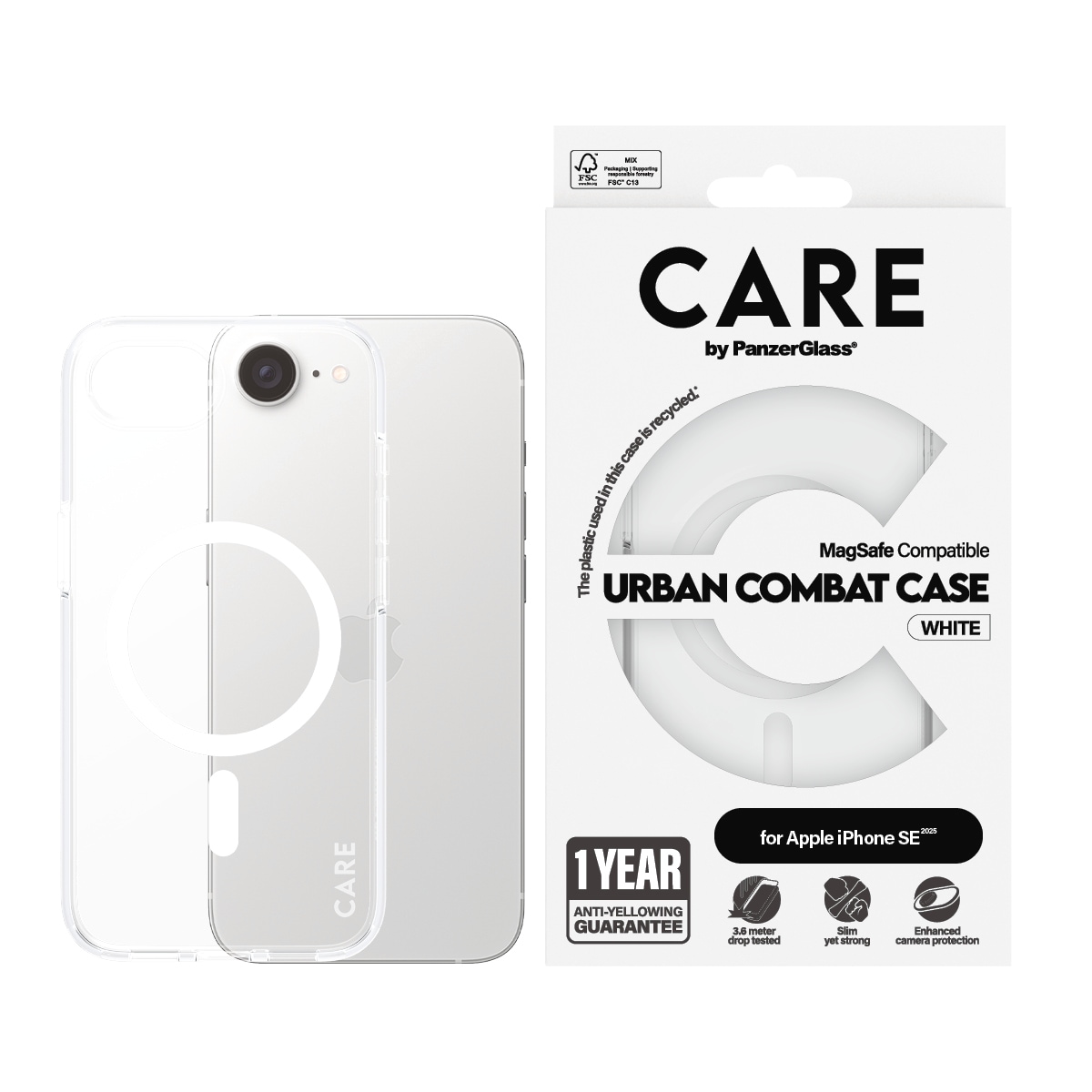 Image of CARE by PanzerGlass Handyhülle "Flagship Case Urban Combat" Backcover, Schutzhülle, Handyschutzhülle, Case, Schutzcase, stossfest