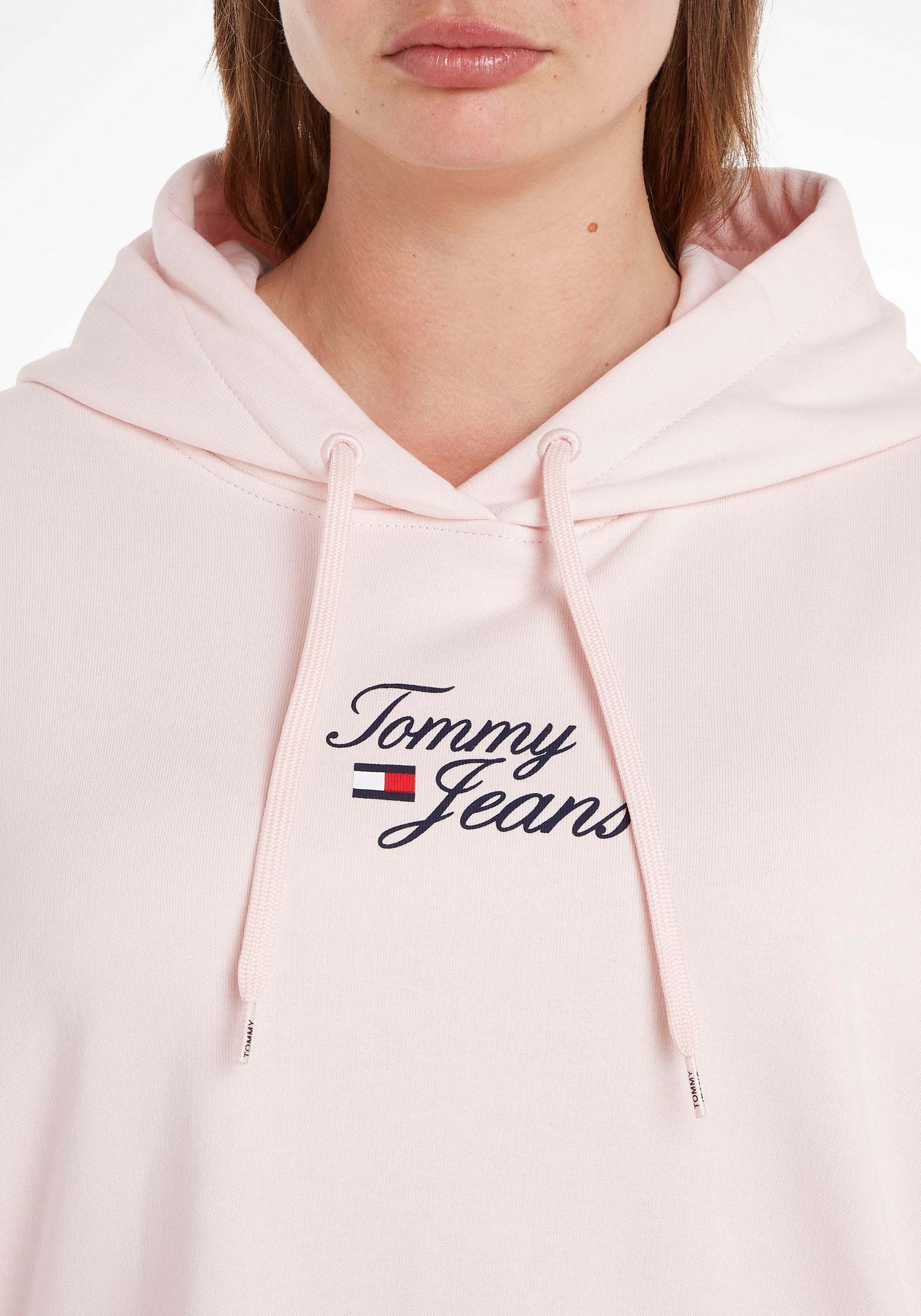 Tommy Jeans Curve Hoodie »TJW CRV BXY ESSENTIAL 1 HOODIE«, mit grossem Tommy Jeans Logo-Aufdruck