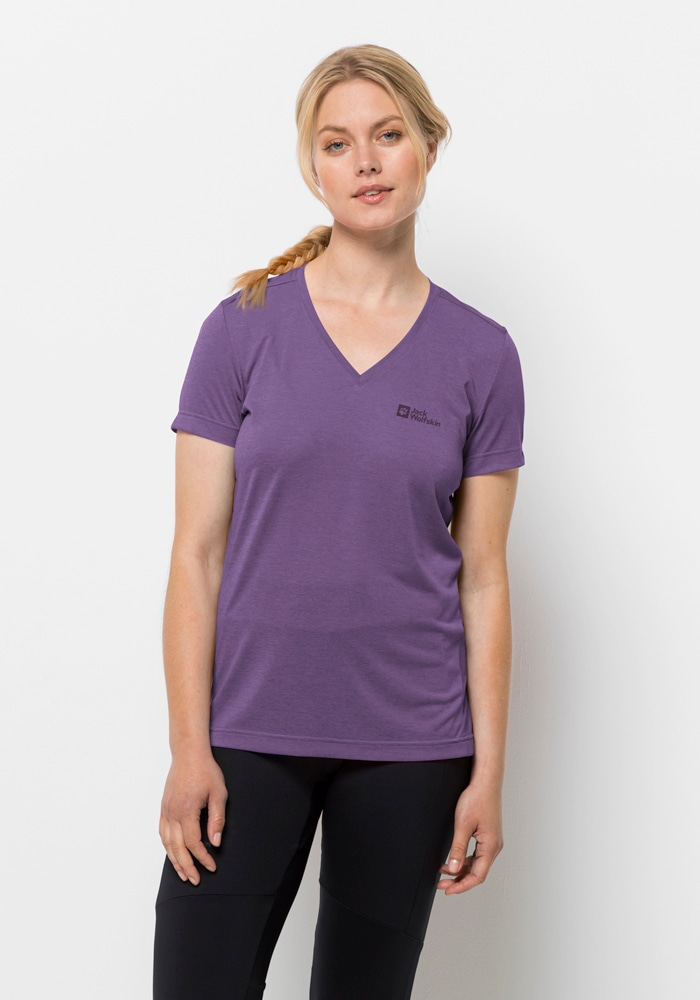 Image of Jack Wolfskin V-Shirt "CROSSTRAIL T WOMEN"