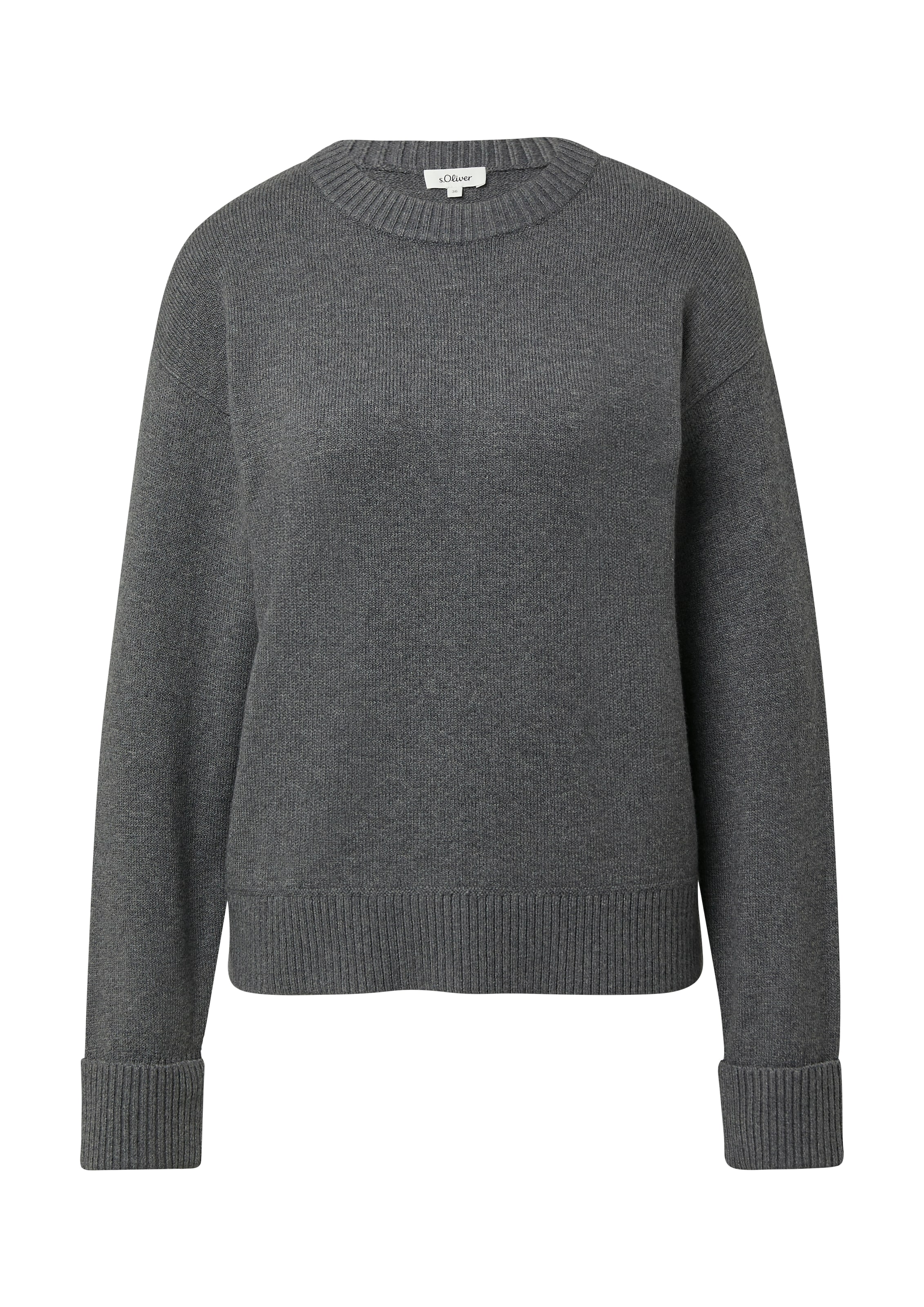 s.Oliver Pull en tricot mit Rundhals