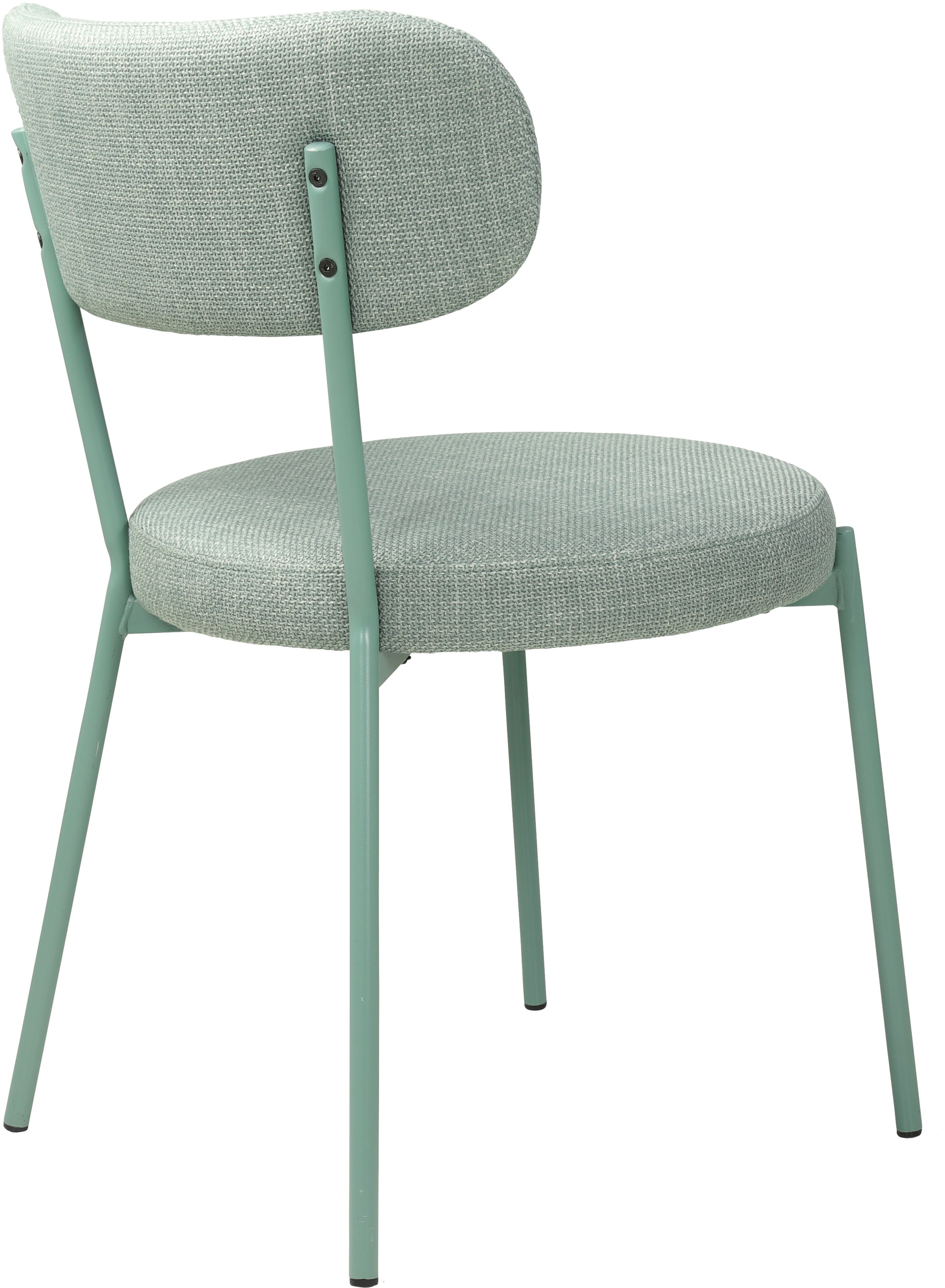TOM TAILOR HOME 4-Fussstuhl »SOFT PAD CHAIR« (Set) 2 Stk.Esszimmerstuhl, 4-Fussgestell, mit Rückenausschnitt