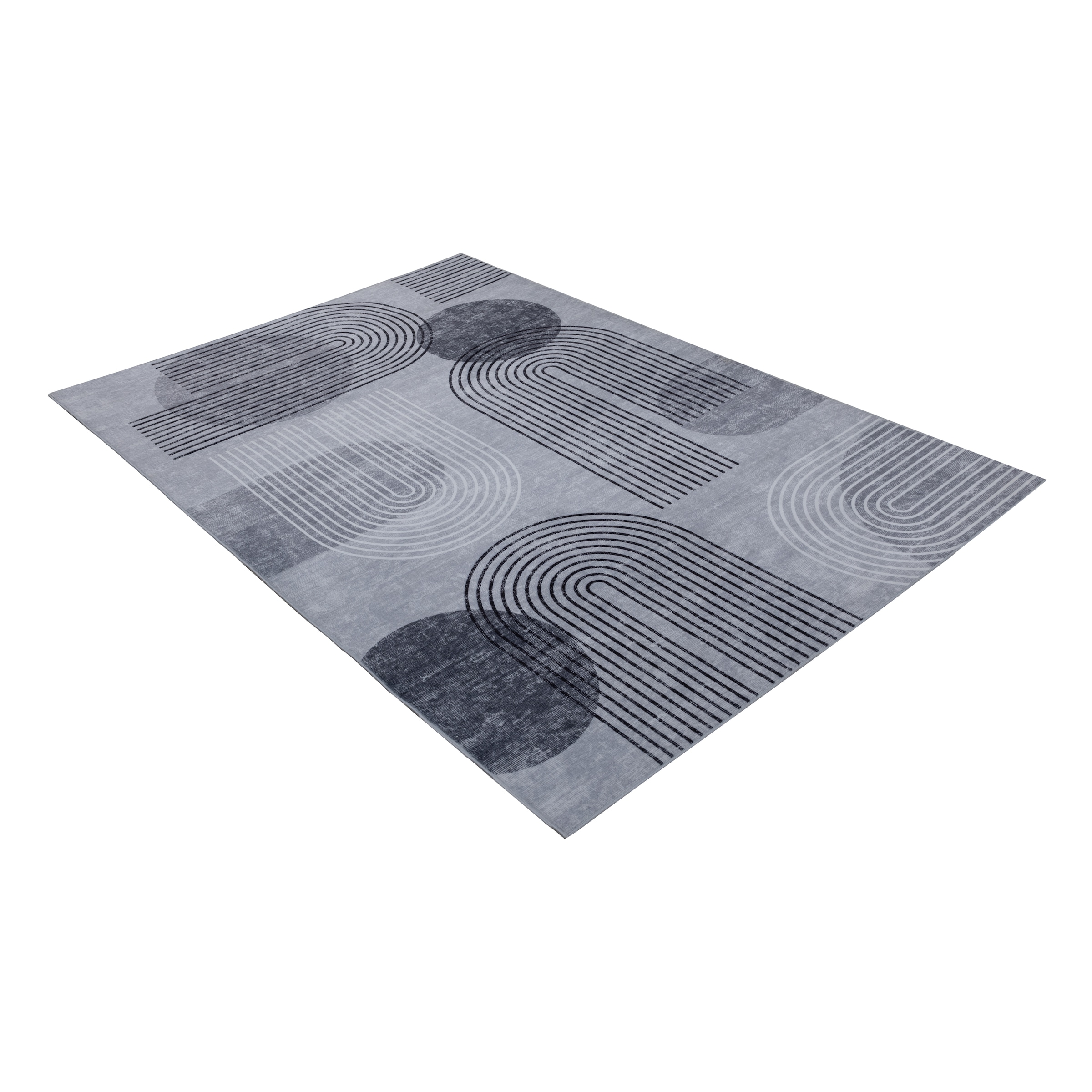 Kayoom Teppich »Visionary 126« rechteckig 8 mm Höhe Kurzflor, Modernes Muster, In- und Outdoor geeignet, Wohnzimmer