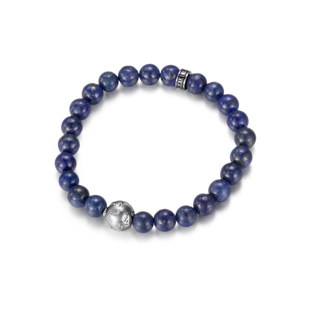 Firetti Perlenarmband »Schmuck Geschenk Armschmuck Armkette Perle«, mit Lapislazuli