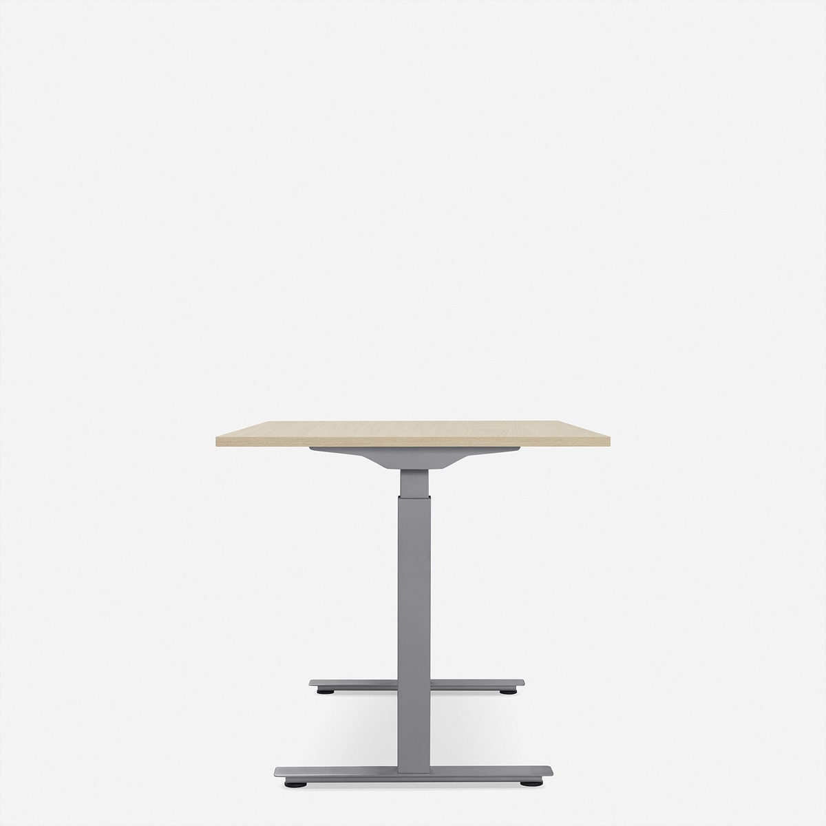 Schreibtische »WRK21 Schreibtisch Smart 160 x 80 cm, Höhenverstellbar, Mandal Ahorn / Grau«