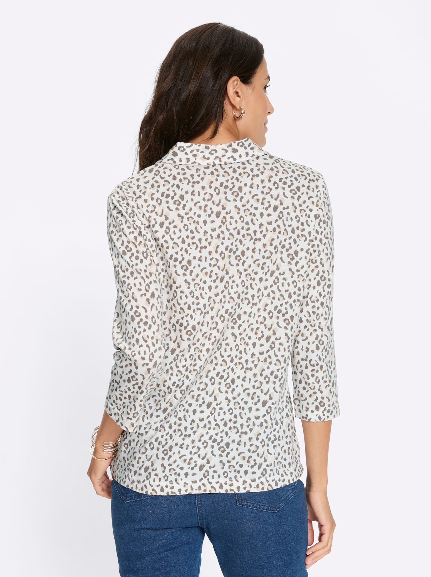 Inspirationen Print-Shirt »Poloshirt« 1 tlg.
