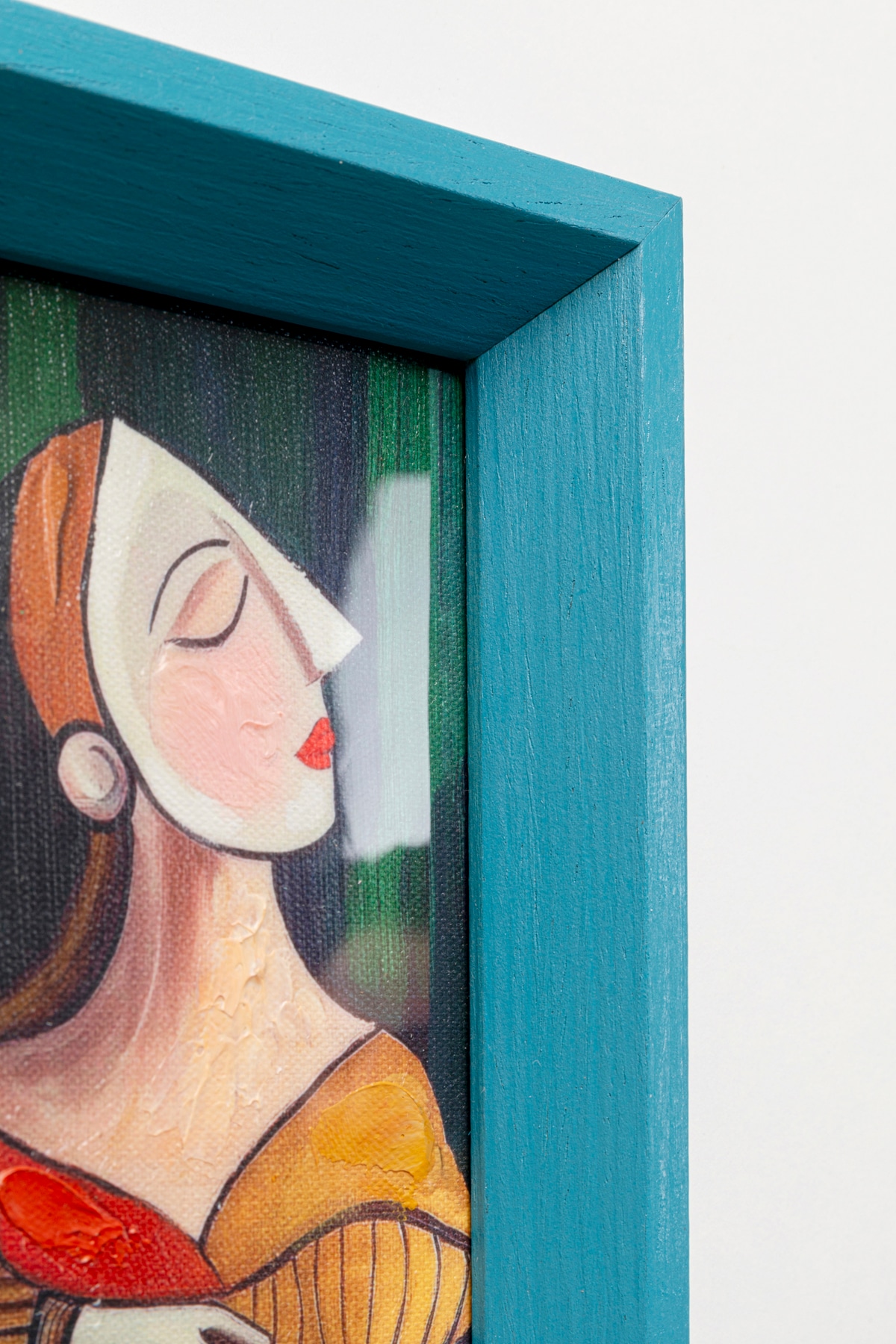 Kare Design Tableau avec cadre »Gerahmtes Bild Portrait Cubism 13x18cm« Ensemble, 3, 3 cuis tlg.