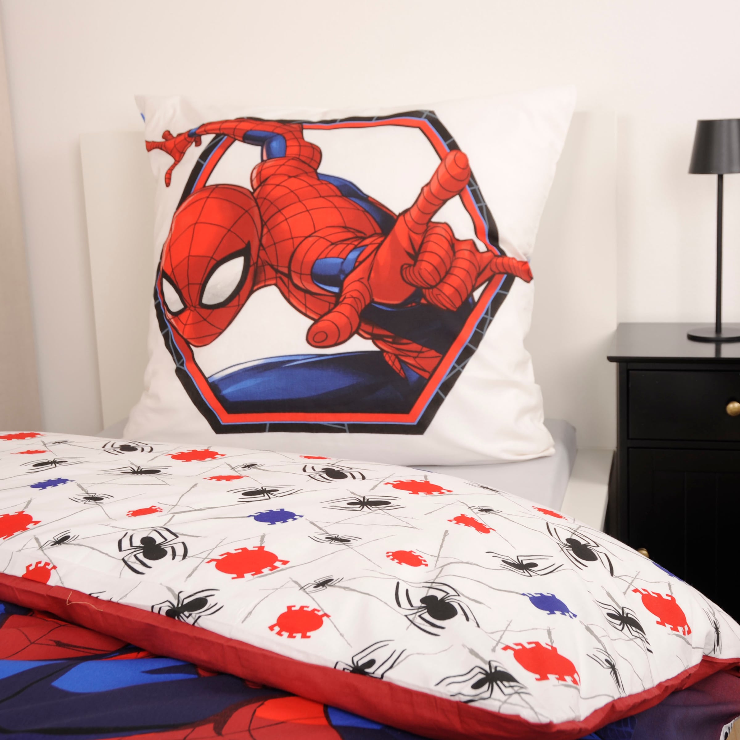 Spiderman Bettwäsche »Spiderman« 2 Stk. mit coolem Motiv