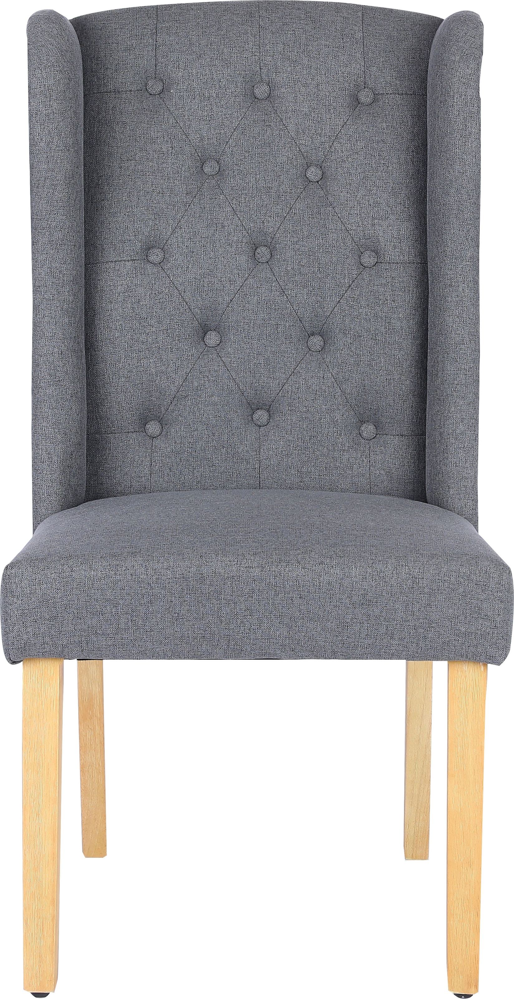 Home affaire Esszimmerstuhl »Liao, TOPSELLER!, OTTOs Choice, 2er-Set« (Set) pflegeleichter Webstoff Bezug, Knopfheftung, Sitzhöhe ca. 50 cm