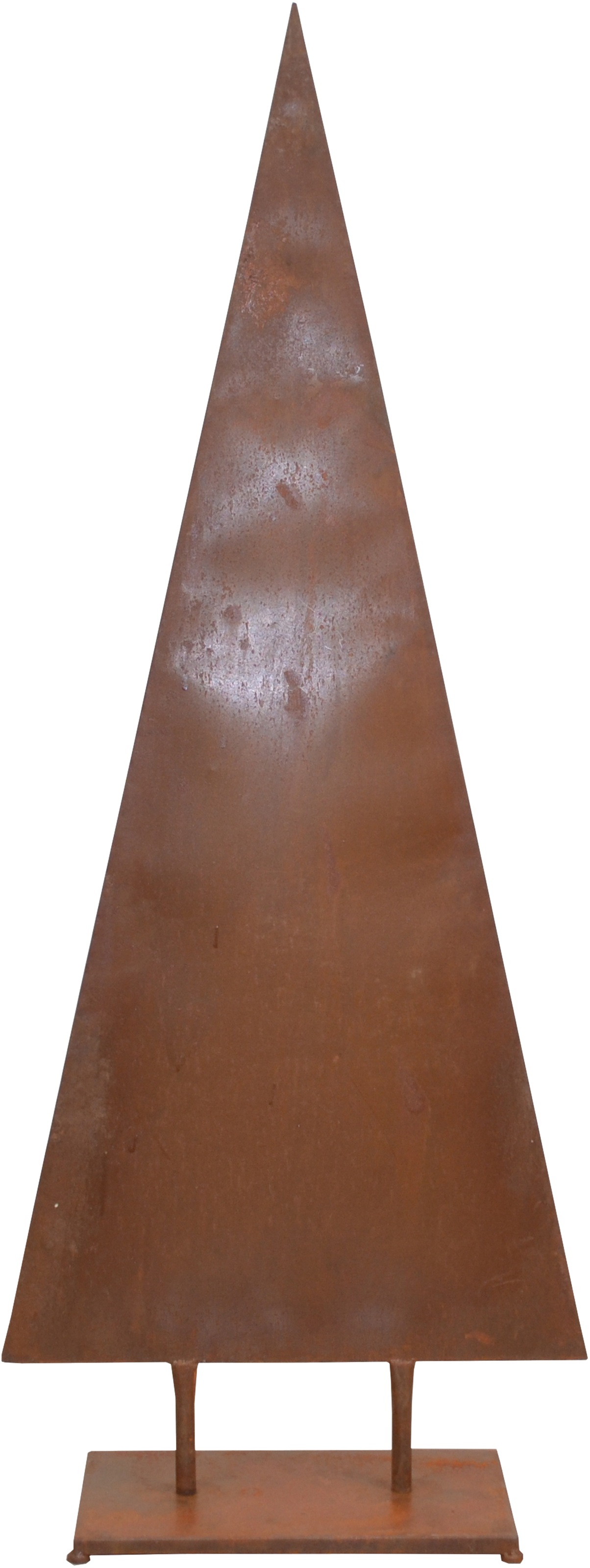 Image of HOFMANN LIVING AND MORE Dekobaum "Weihnachtsbaum, Weihnachtsdeko aussen" aus Metall, mit rostiger Oberfläche