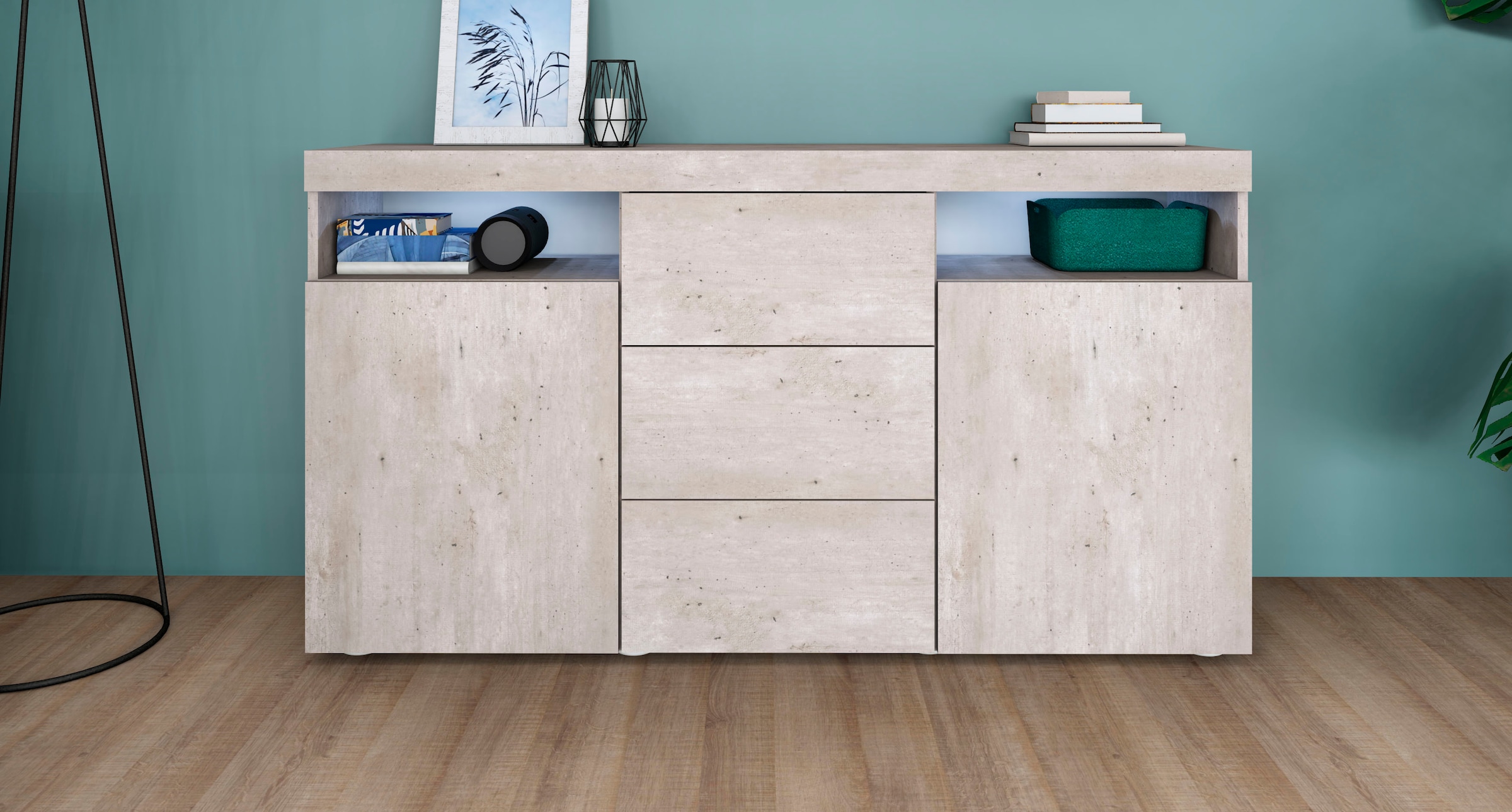 borchardt Möbel Sideboard »Kapstadt«, Breite 139 cm