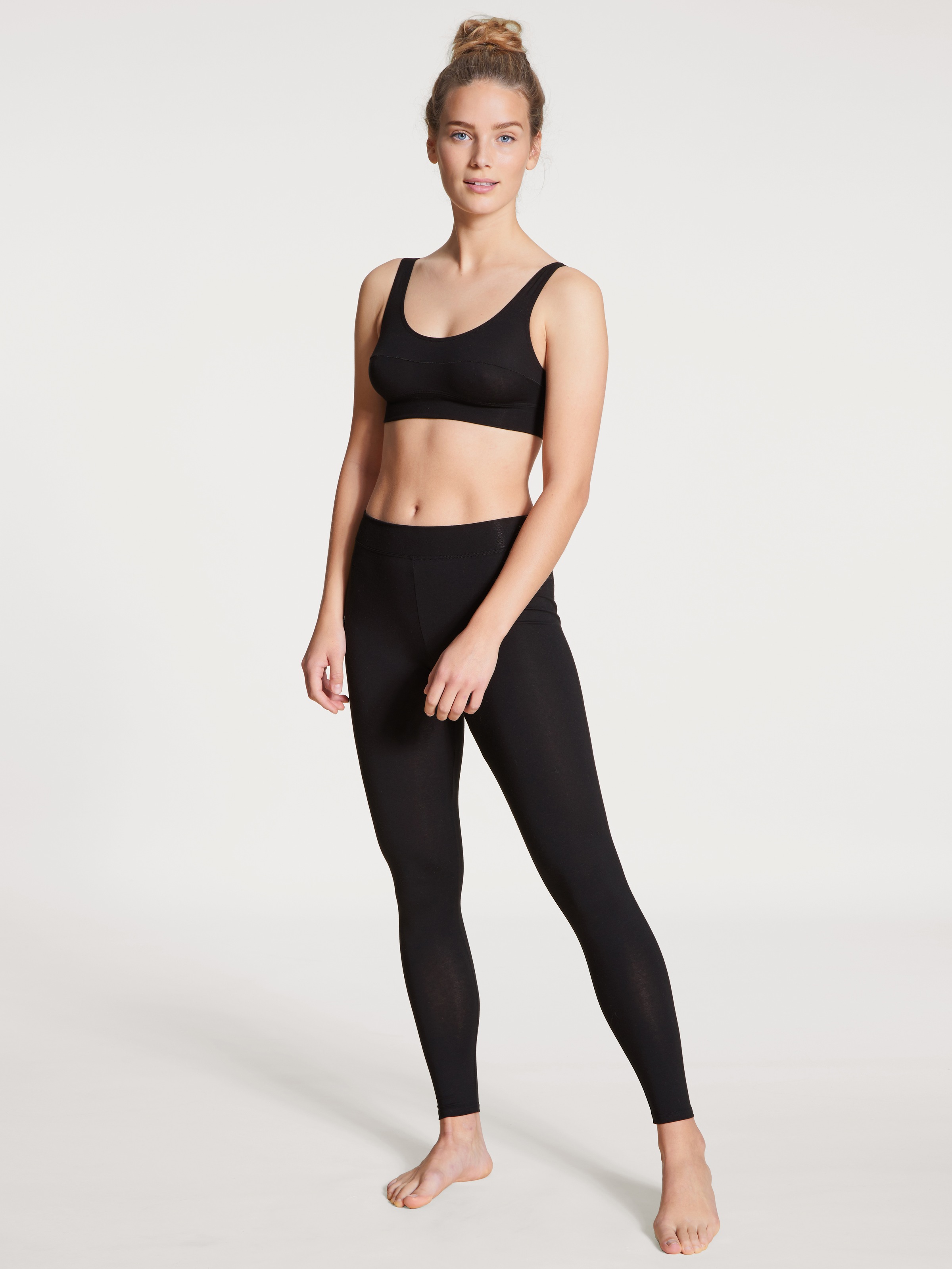 CALIDA Leggings »Elastic«, elastisch, hoch geschnitten, Singel Jersey Qualität, bequem, weich