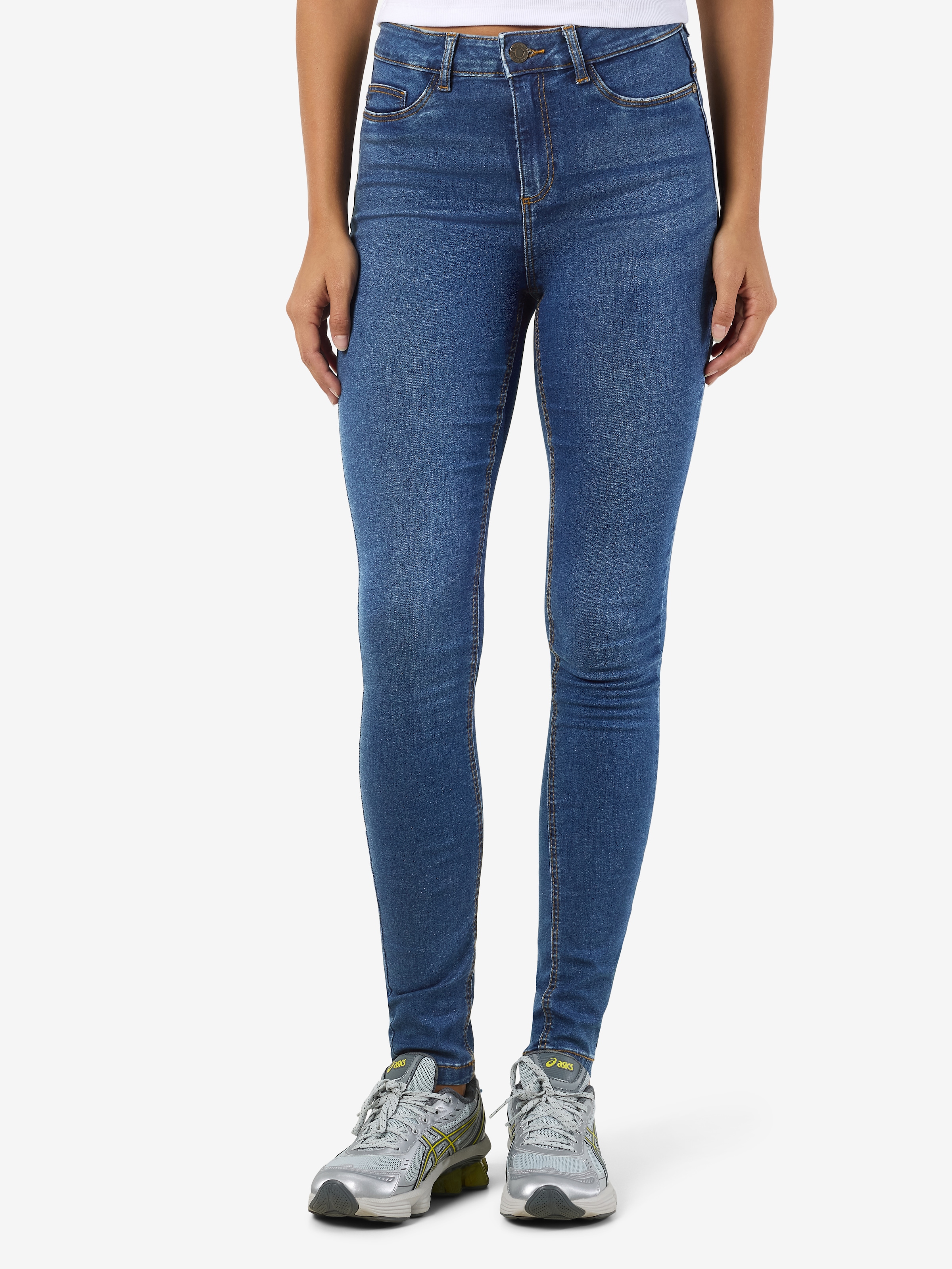 Image of Noisy may Skinny-fit-Jeans "NMCALLIE HW SKINNY BLUE JEANS NOOS"