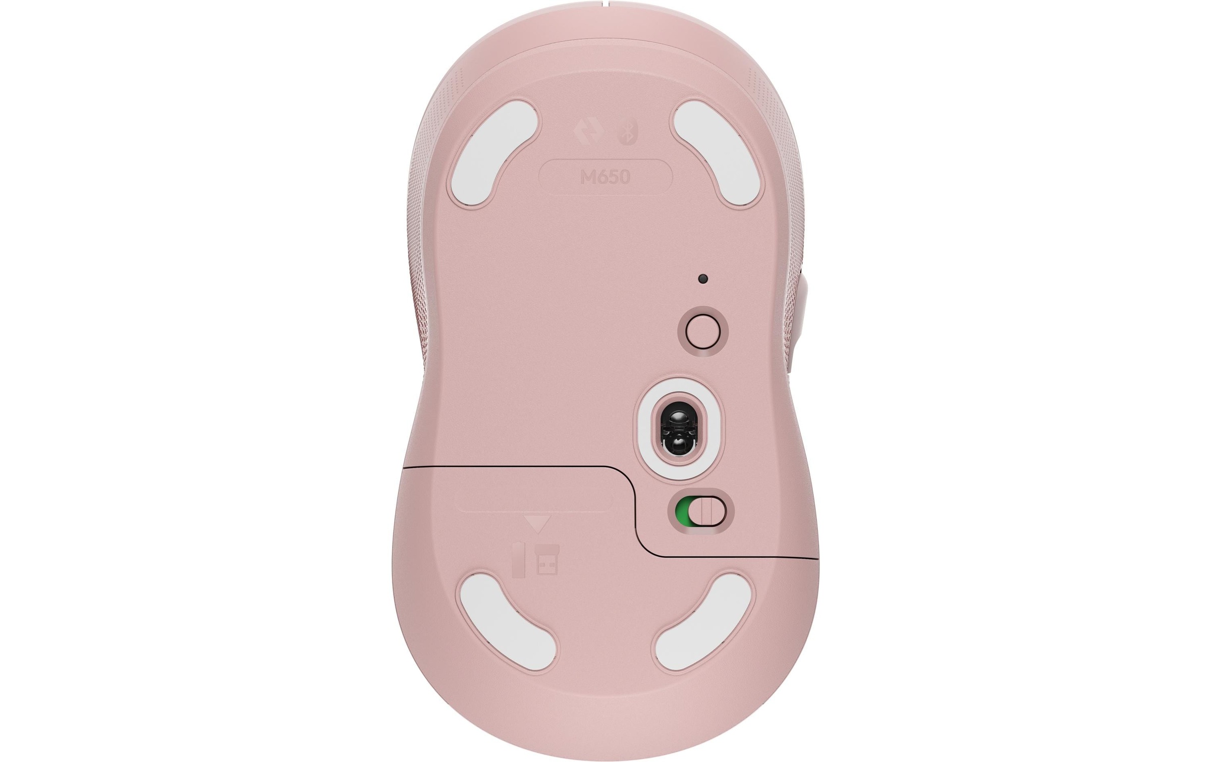 Logitech Maus »Signature M650 Rosa«, kabellos