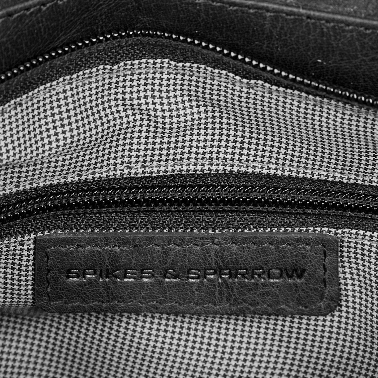 Spikes & Sparrow Sac à bandoulière echt Leder