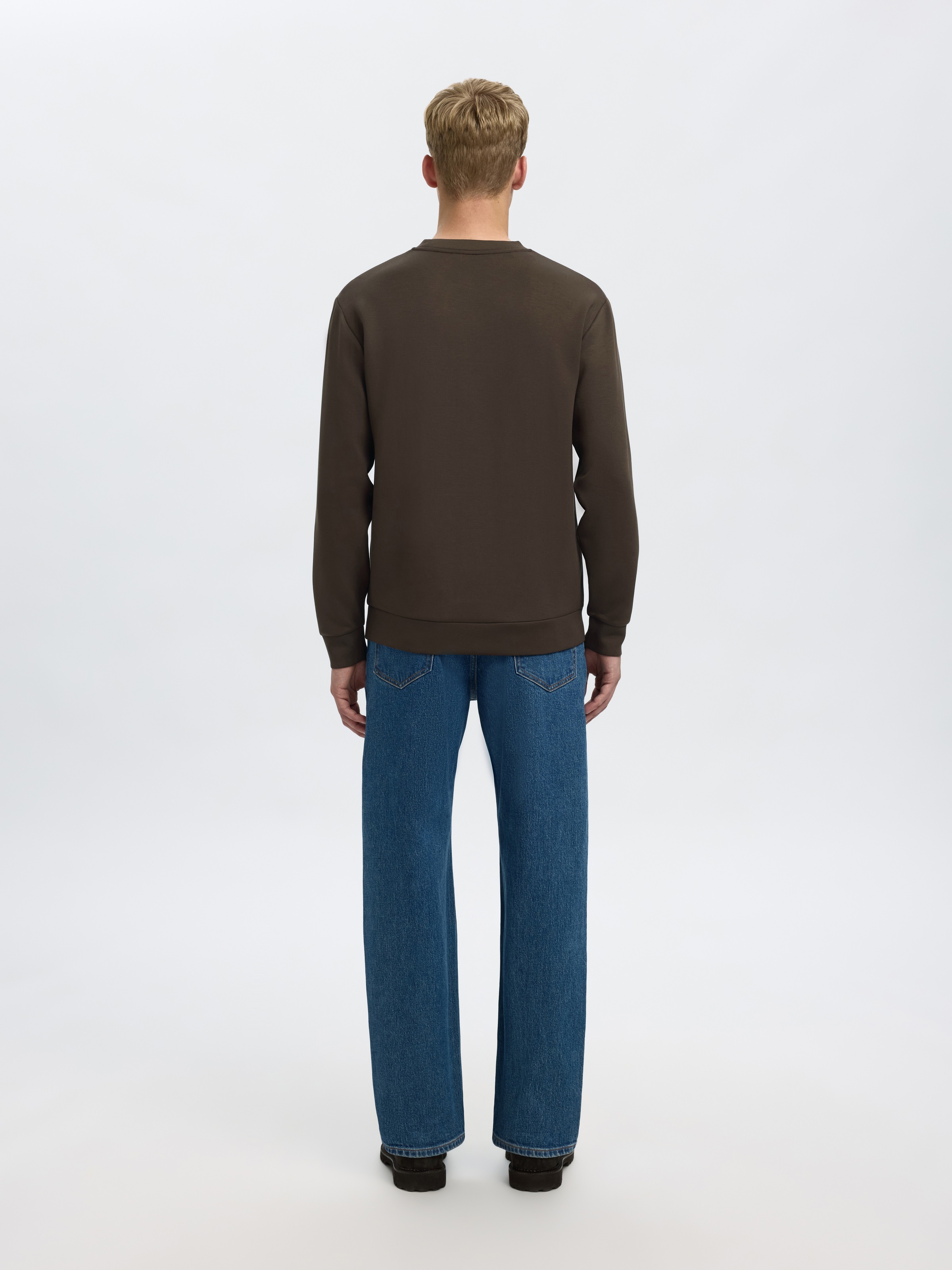 SELECTED HOMME Sweatshirt »SLHEMANUEL SOFT CREW NECK SWEAT NOOS«
