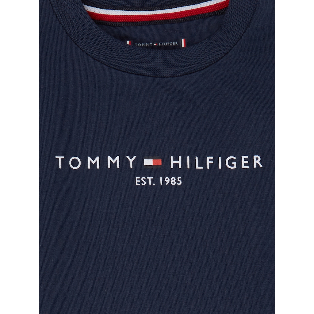 Tommy Hilfiger Shirt & Hose »BABY ESSENTIAL CREWSUIT«, (Set, 2 tlg., 2er)