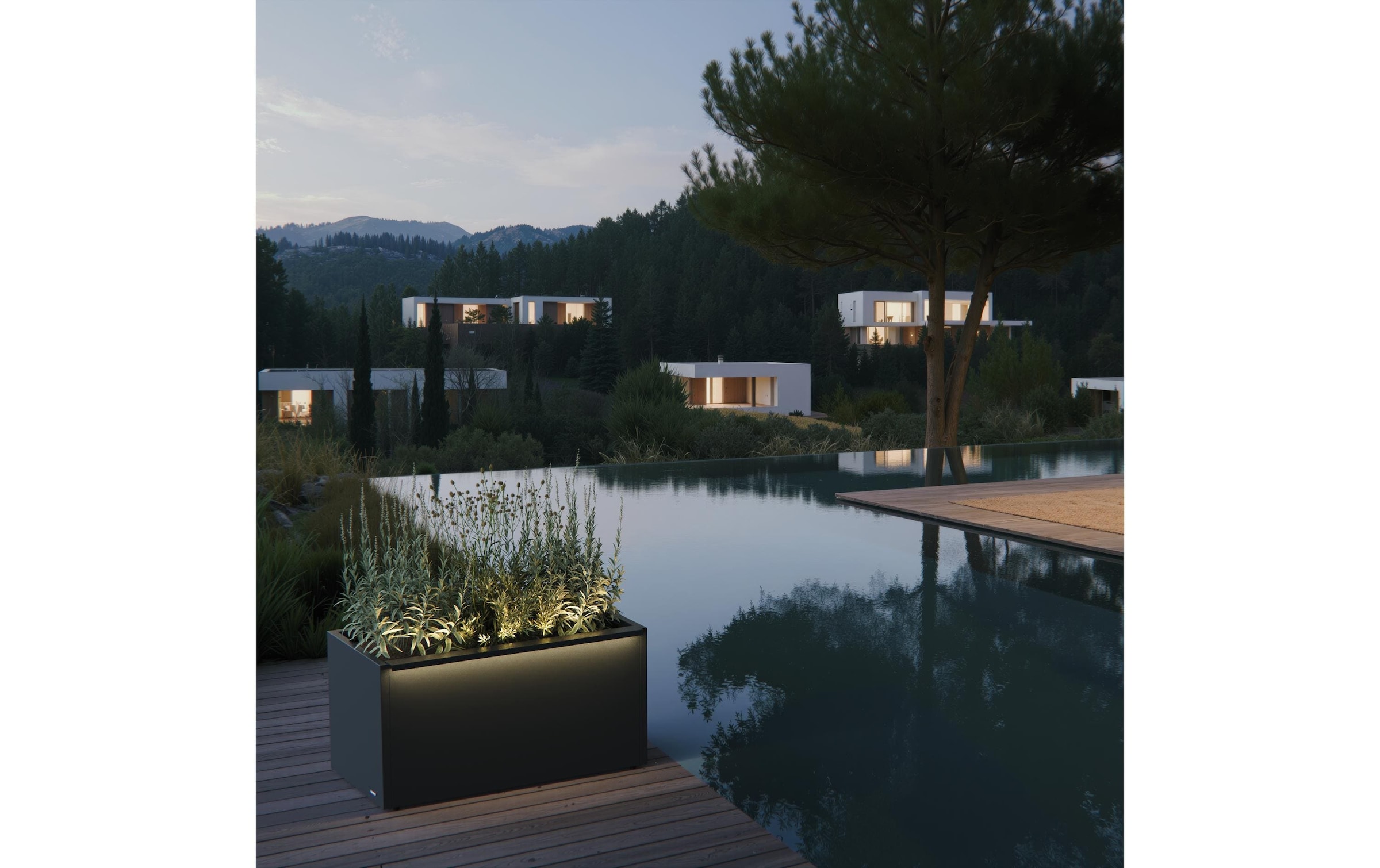 Herstera Garden Bac à plantes »100.0 x 50.0 x 50.0 cm«