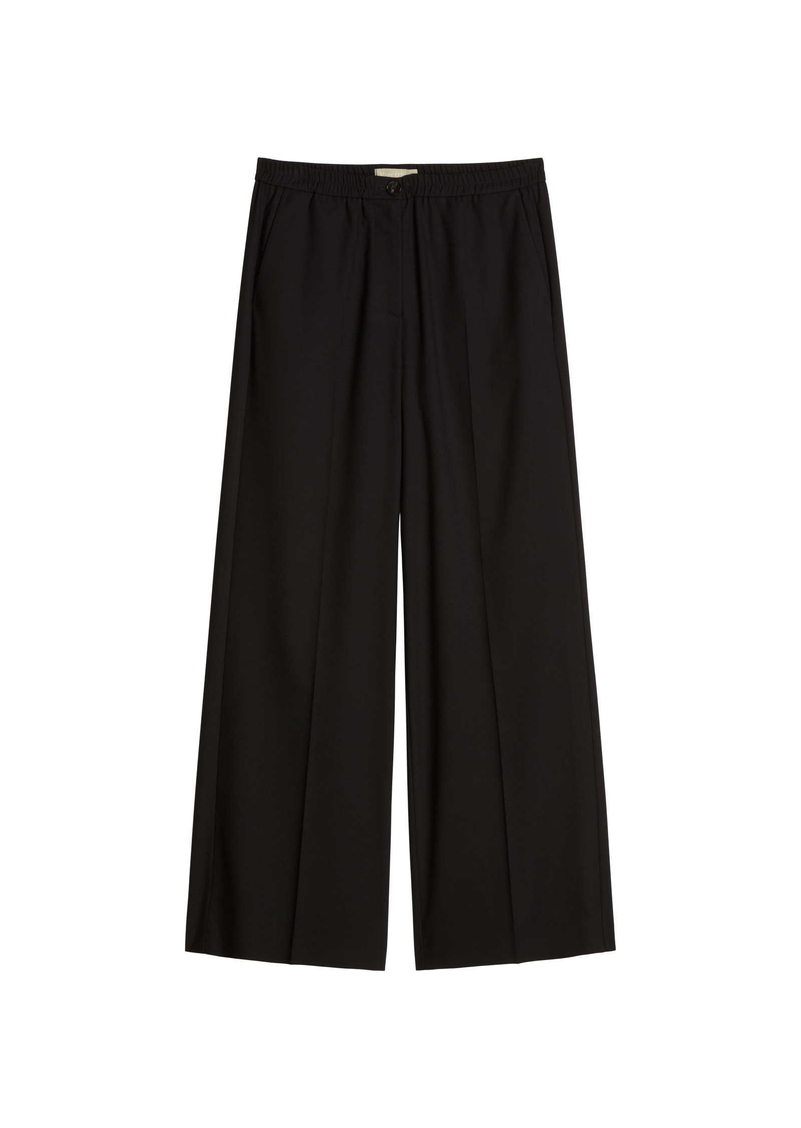 Marc O'Polo Pantalon en tissu »MARGO WIDE«  aspect laine, coupe large
