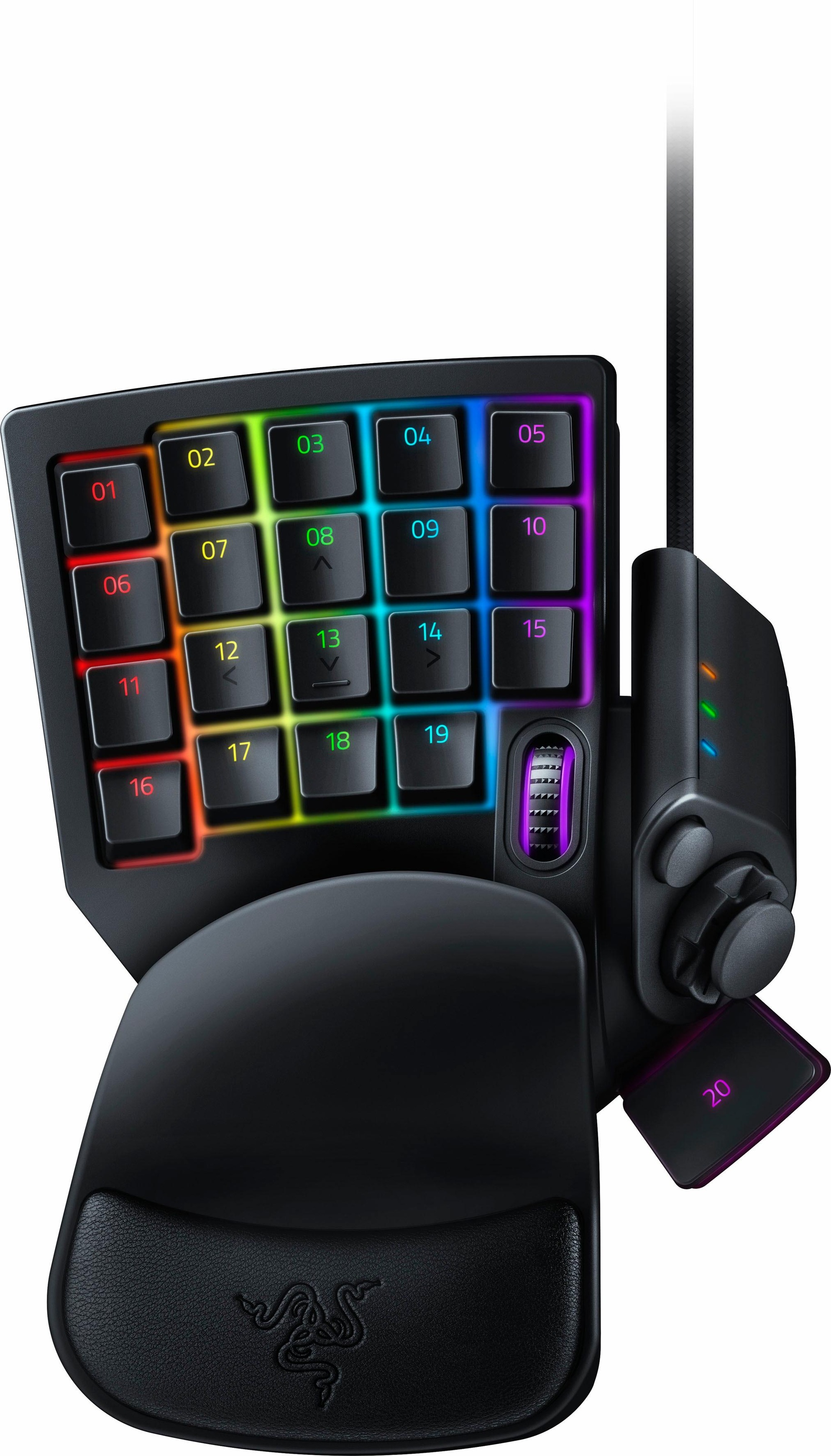 Image of RAZER Gaming-Tastatur "Tartarus V2" (Handgelenkauflage ergonomische Form)