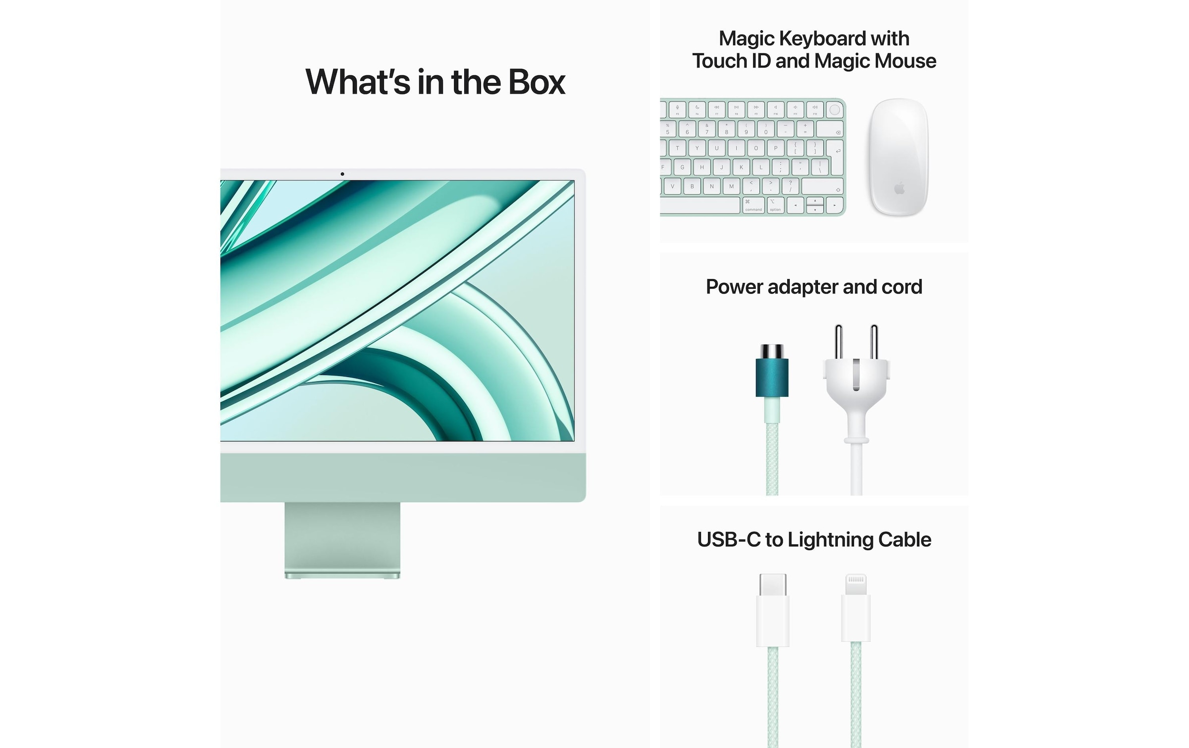 Apple iMac 24 Zoll, M3 Chip, 8C CPU, 10C GPU