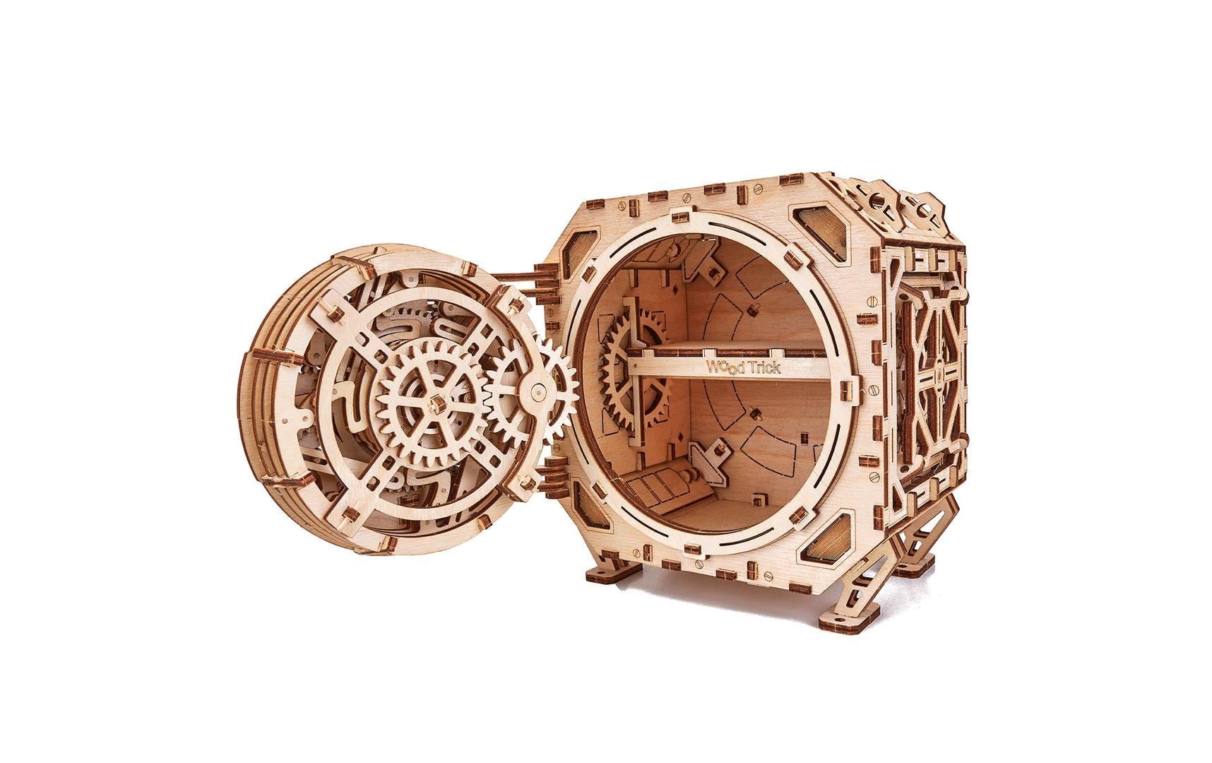  Spielbausteine »WoodTrick Mechanischer Safe«
