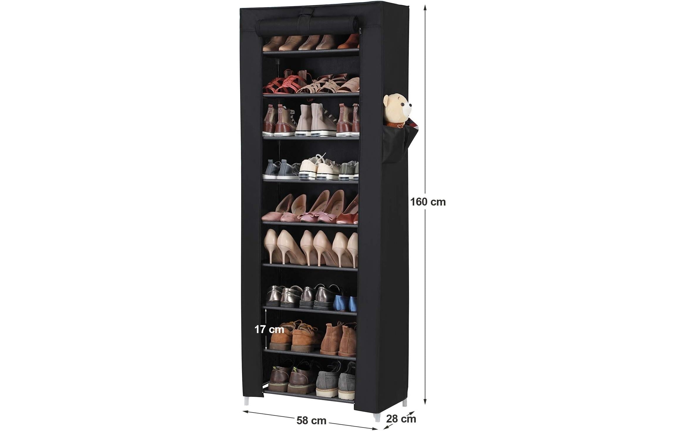 SONGMICS Schuhregal »28 x 162 cm«
