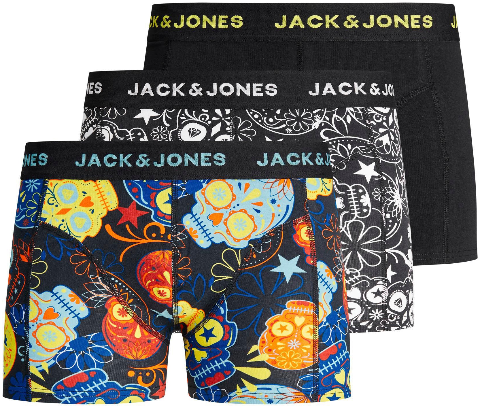 & Jones St.) Jack Boxershorts, bestellen Mindestbestellwert (Packung, Trendige ohne 3 Junior