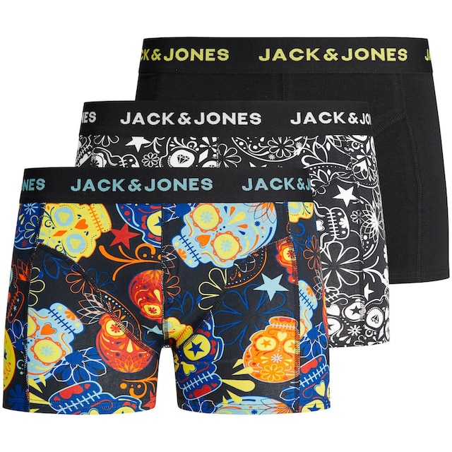 3 St.) (Packung, Mindestbestellwert Boxershorts, ohne Trendige bestellen Junior & Jones Jack