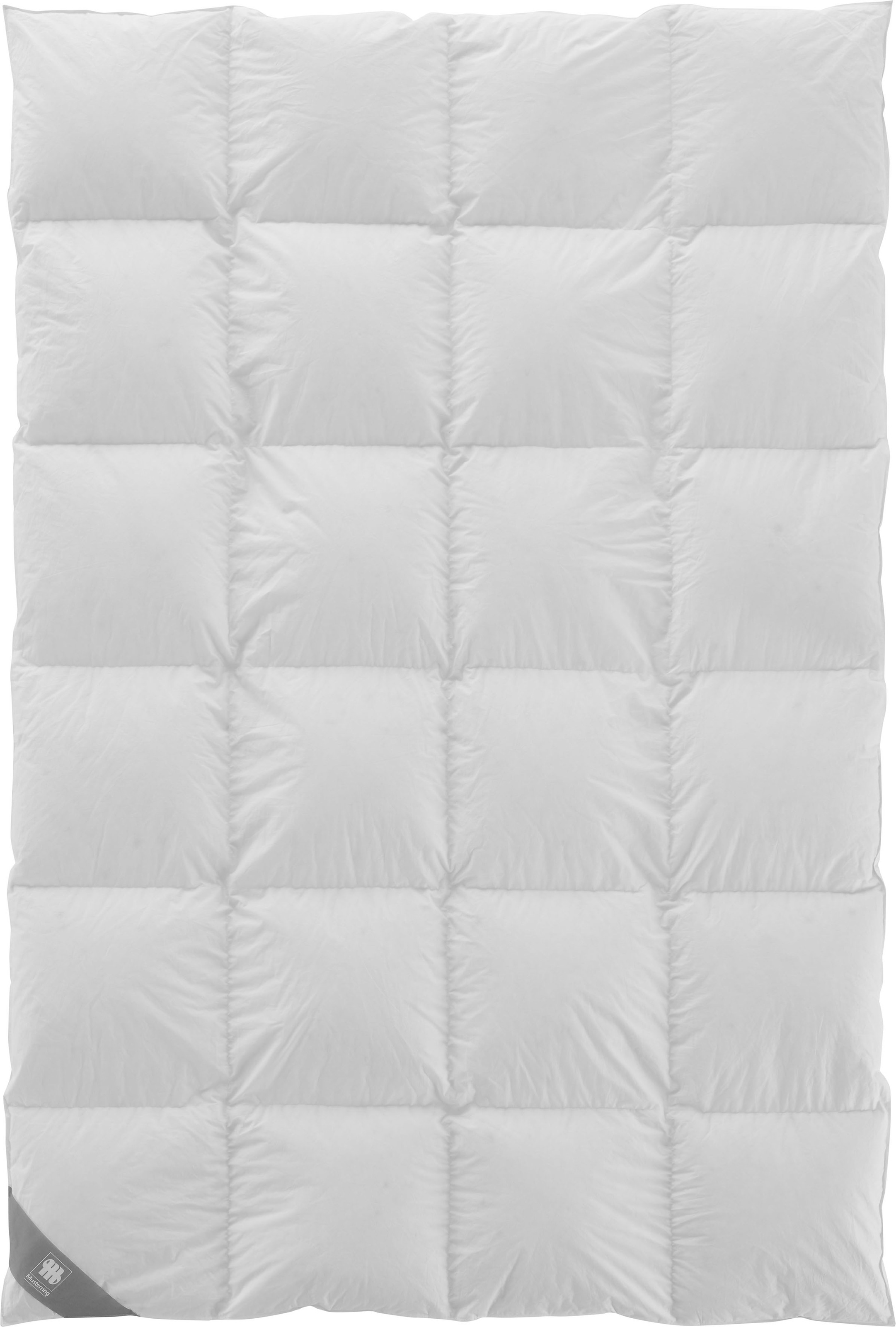 Musterring Daunenbettdecke »Dreamz«, extrawarm, Füllung 100% Daunen, Bezug 100% Baumwolle, (1 St.), Bettdecke 135 x 200 cm & weiter Grössen. Hergestellt in Deutschland