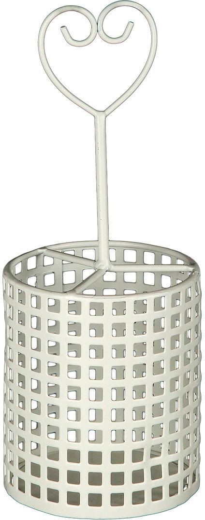 Image of Home affaire Besteckhalter, antikweiss, Metall, pulverbeschichtet bei Ackermann Versand Schweiz