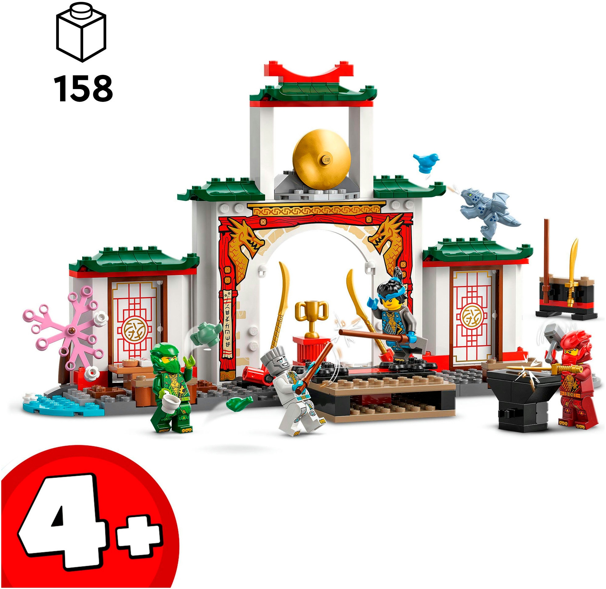 LEGO® Pions de construction »Spinjitzu-Tempel der Ninja (71831), LEGO Ninjago« Made in Europe