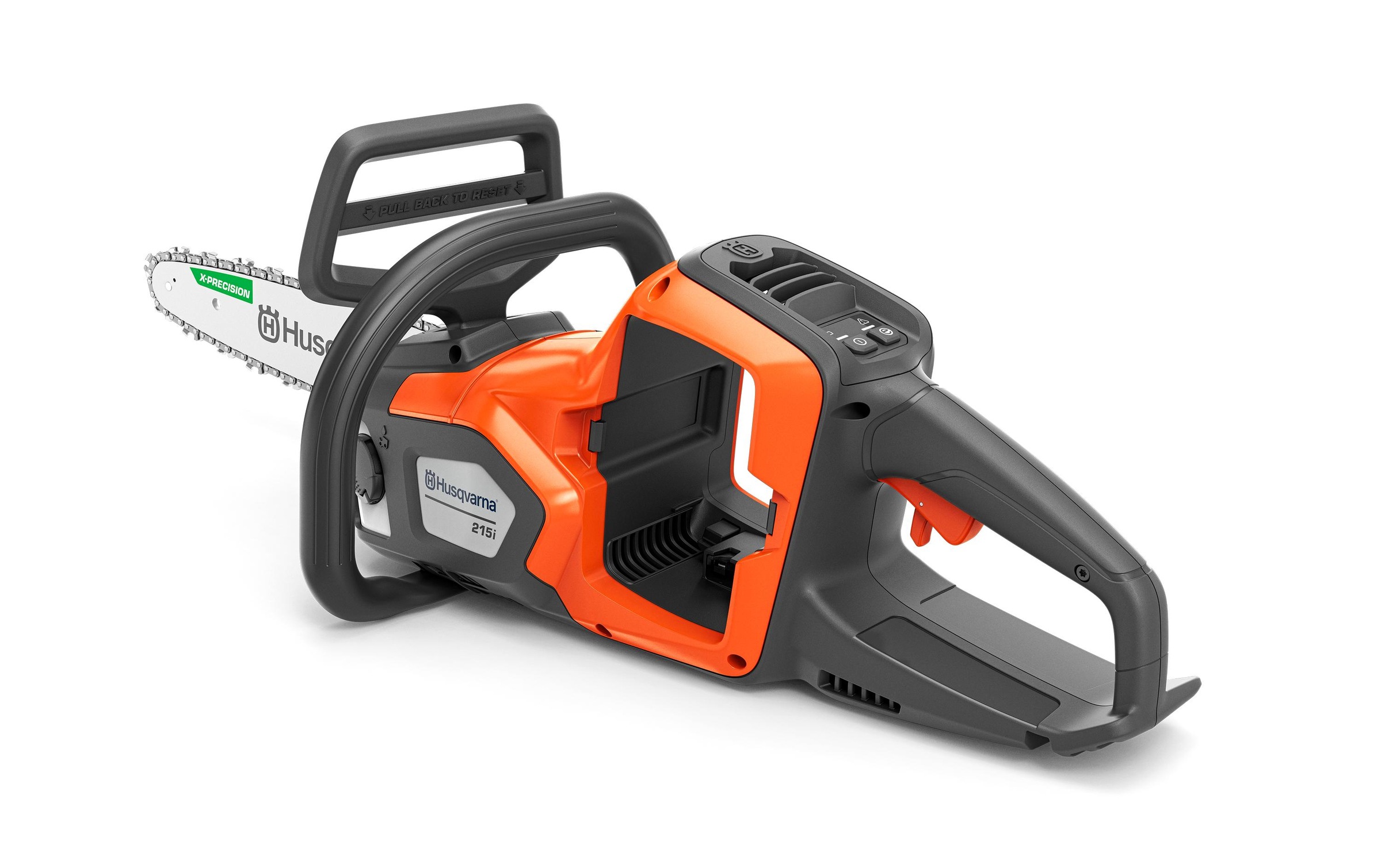 Husqvarna Akku-Kettensäge "215i" Akku-Kettensäge mit robusten Design und intuitiven Bedienelementen