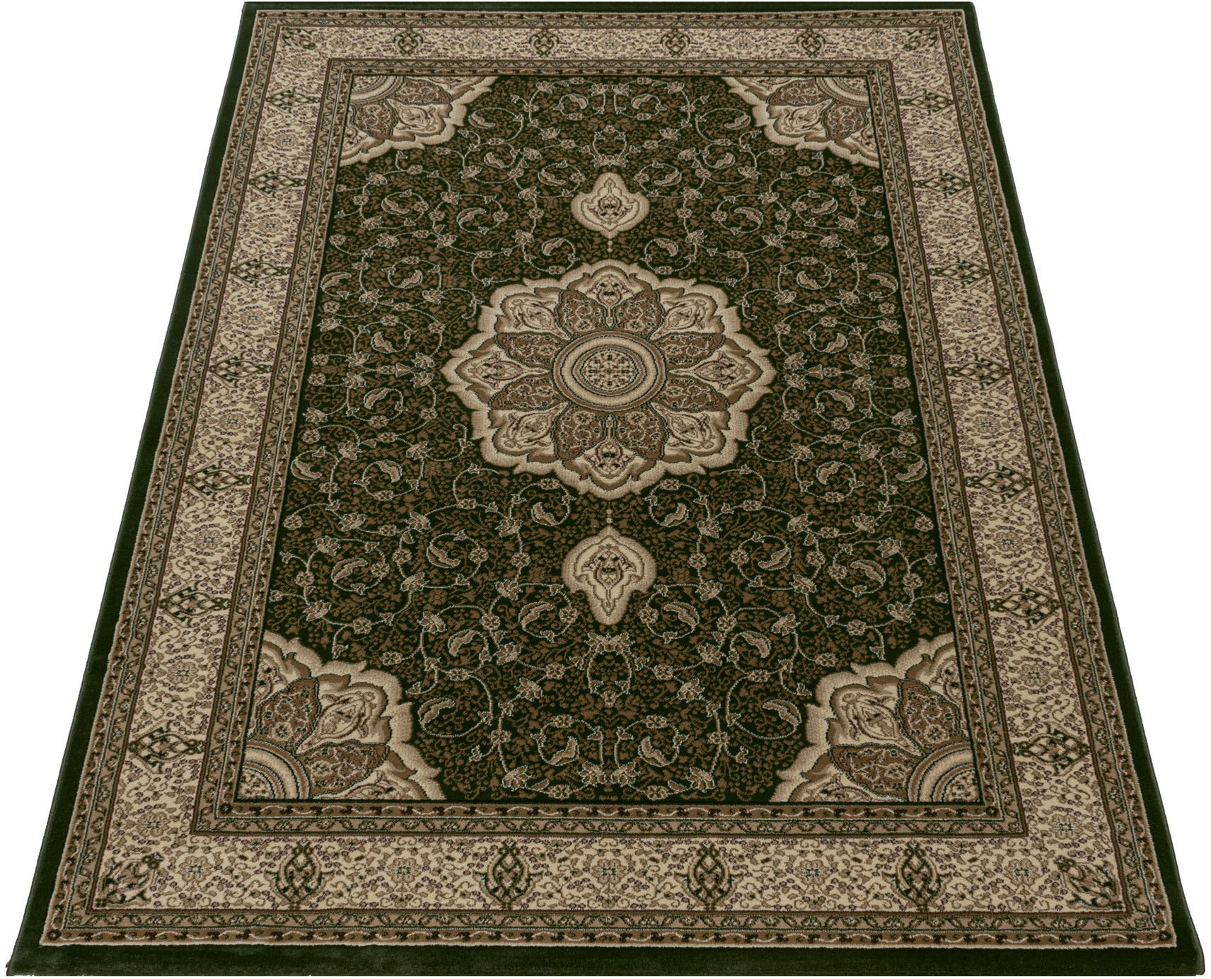 Ayyildiz Teppiche Teppich »KASHMIR 2601«, rechteckig, 10 mm Höhe, Orient Optik, pflegeleicht, robuster Kurzflor, Wohnzimmer