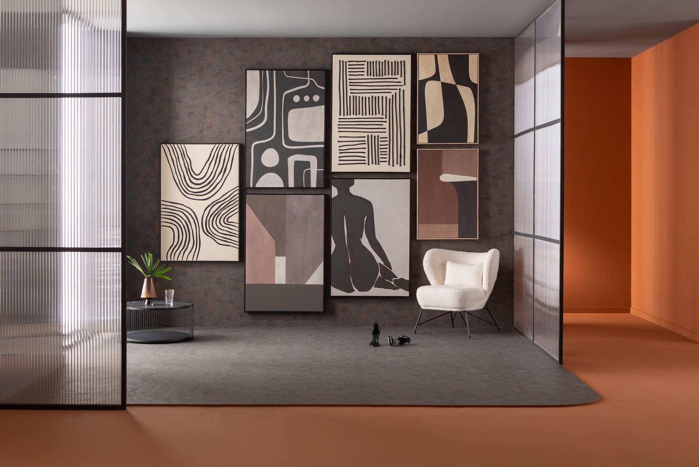 Kare Design Tableau sur toile »Leinwandbild Allegro Shades«