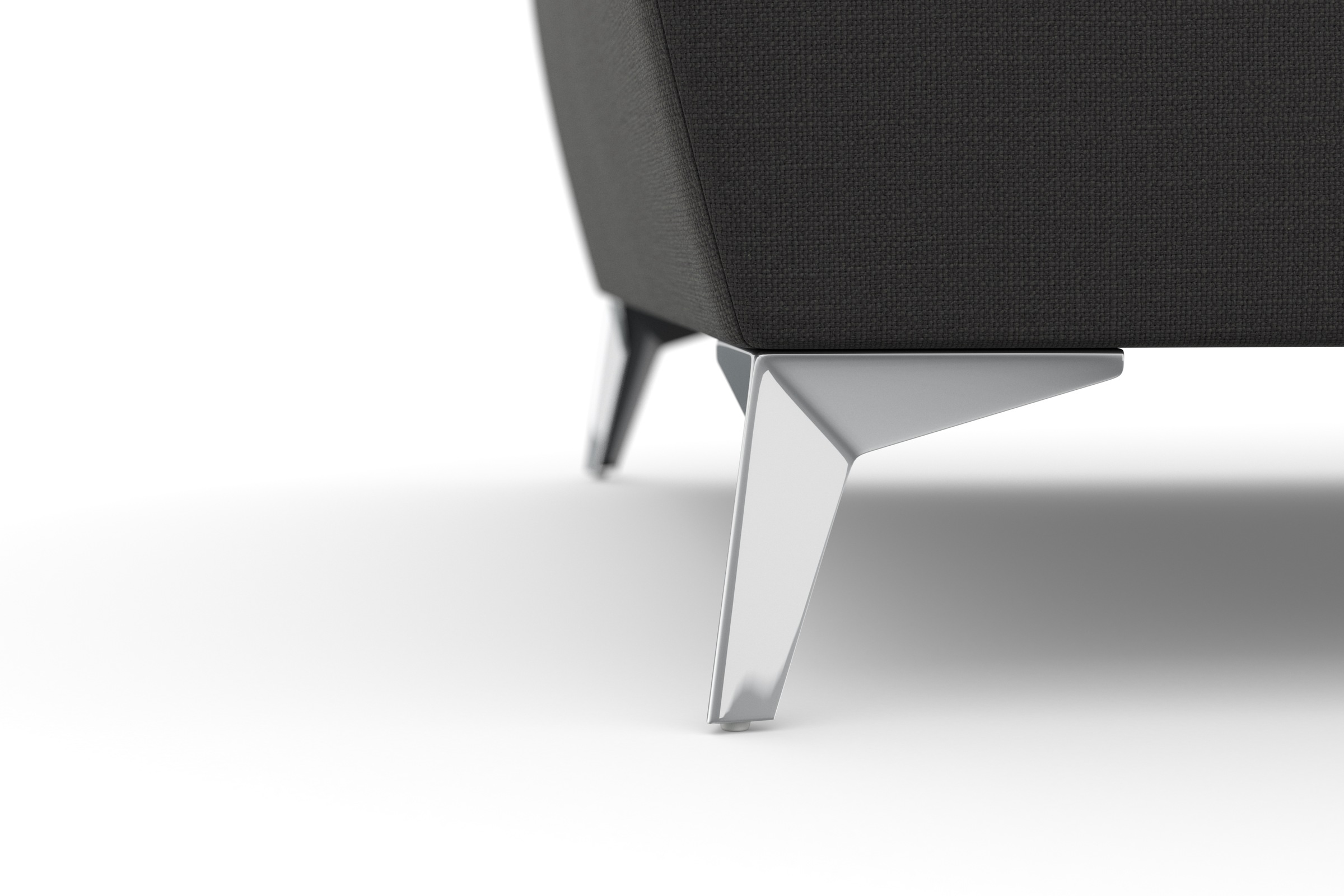 sit&more 2,5-Sitzer »Latigo«, mit hochwertigen Metallfüssen